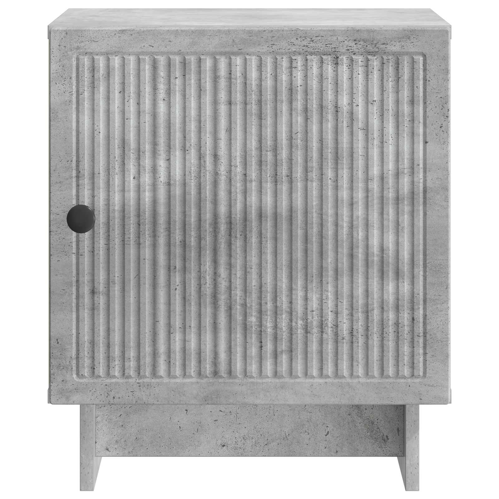 Nachttisch Betongrau 43 x 34,5 x 50 cm Holzwerkstoff