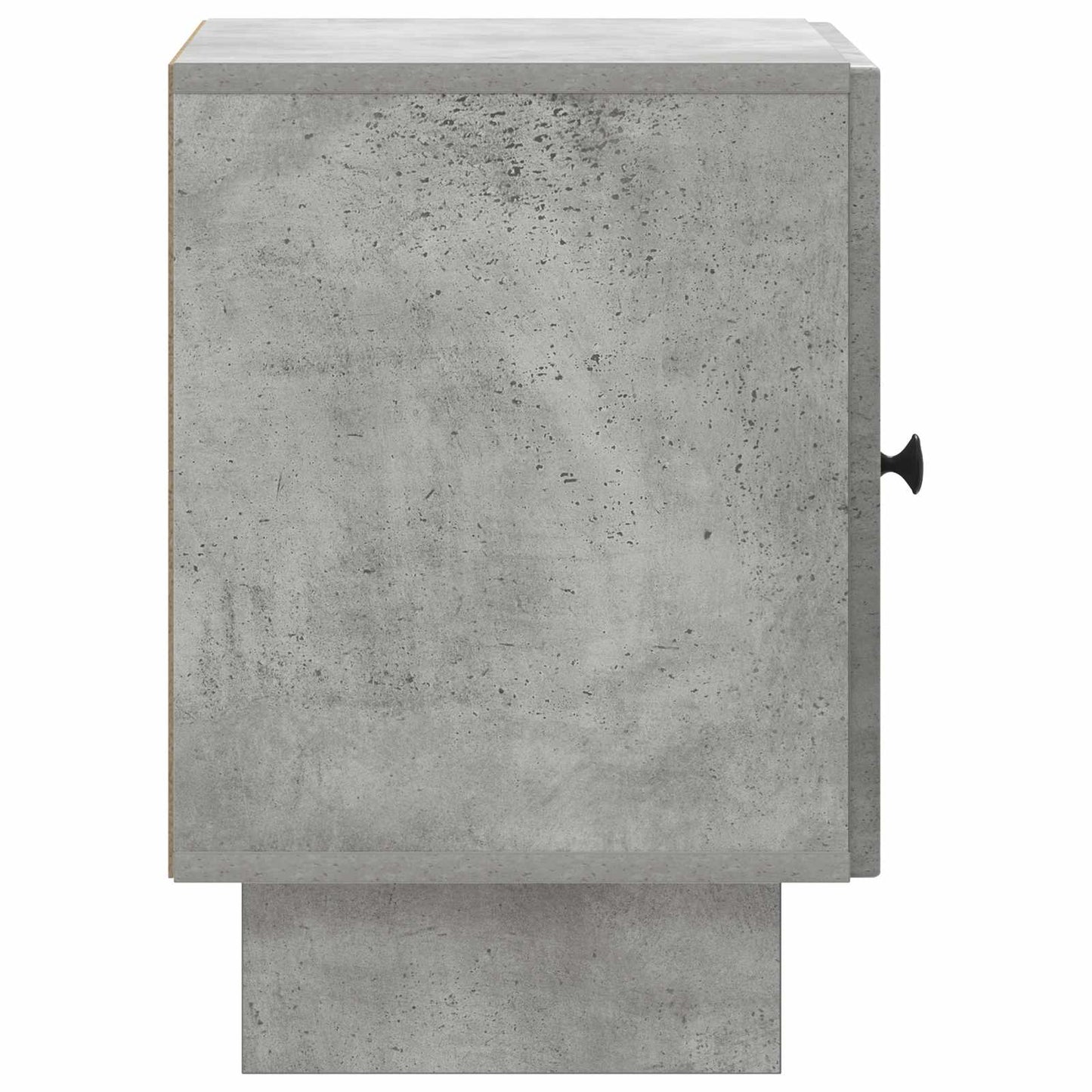 Nachttisch 2 stk. Betongrau 43 x 34,5 x 50 cm Holzwerkstoff
