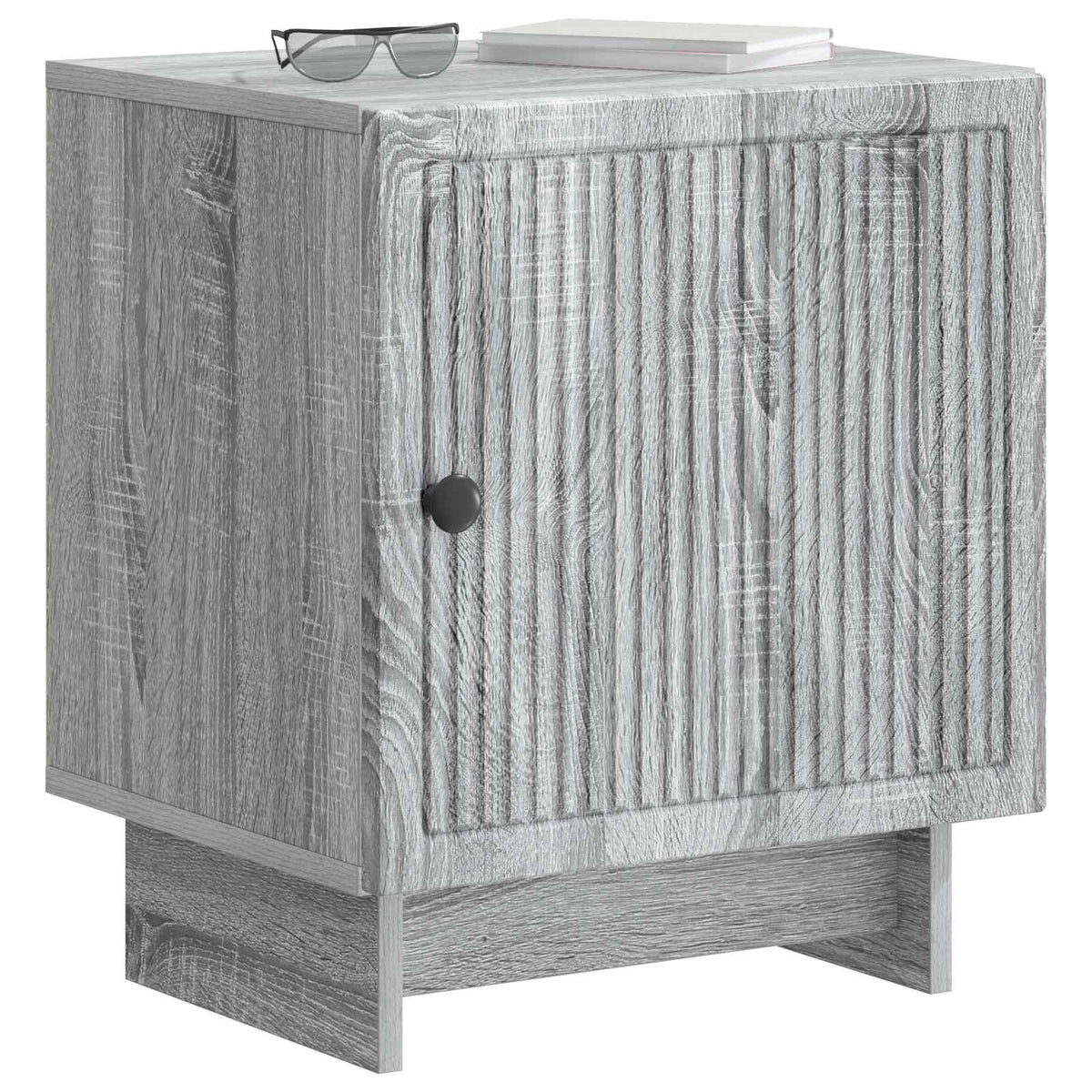 Nachttisch 2 stk. Graues Sonoma 43 x 34,5 x 50 cm Holzwerkstoff