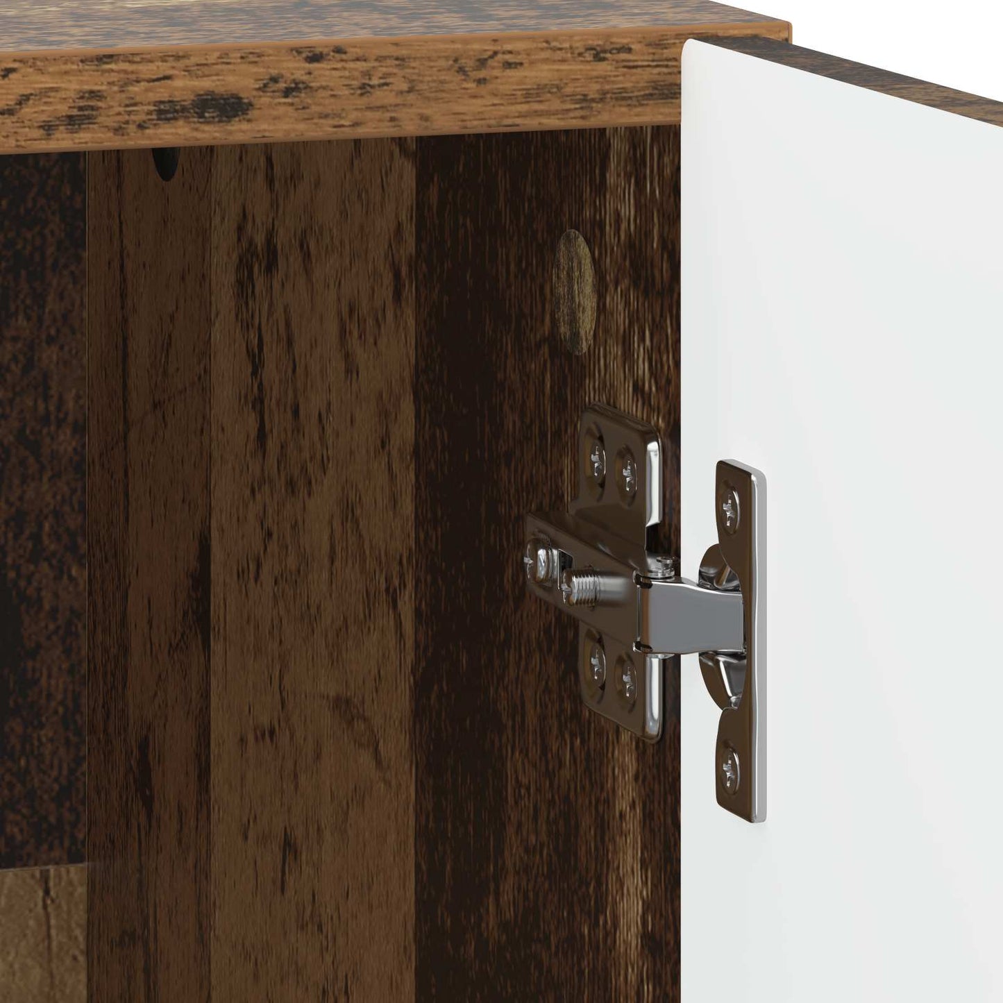 Nachttisch Altholz 43 x 34,5 x 50 cm Holzwerkstoff
