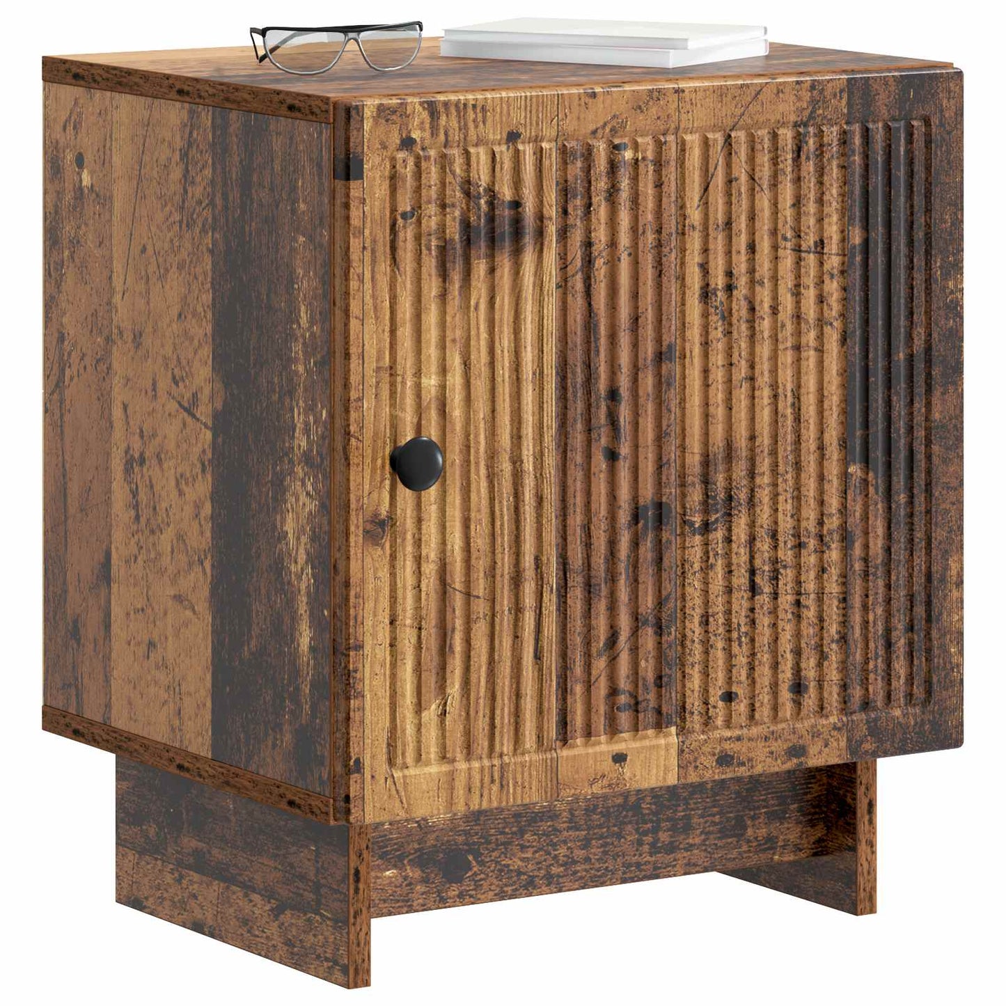 Nachttisch Altholz 43 x 34,5 x 50 cm Holzwerkstoff