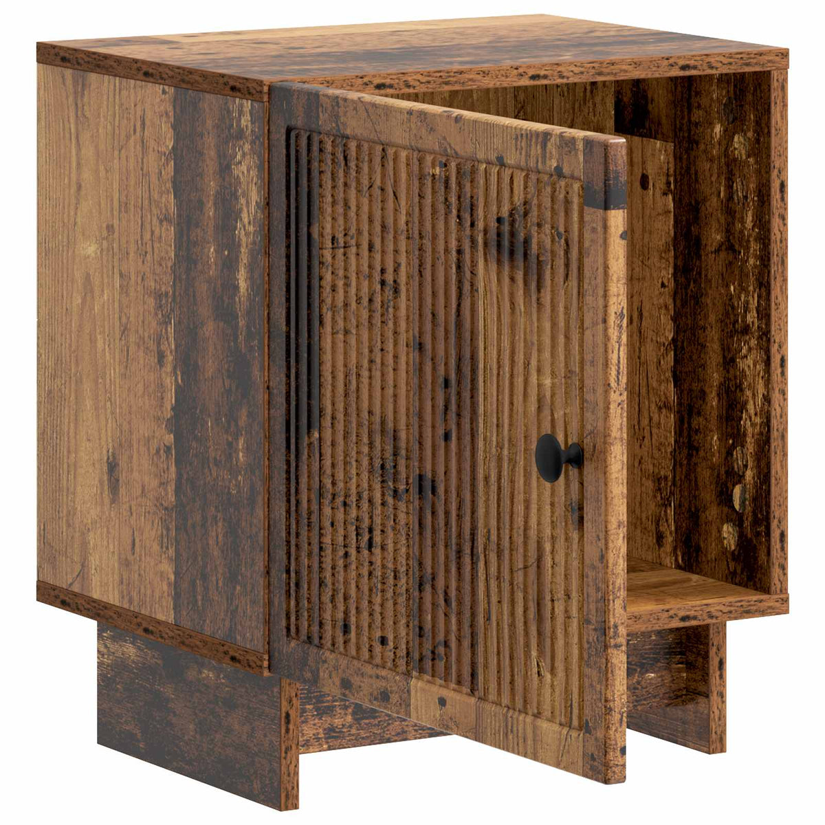 Nachttisch 2 stk. Altholz 43 x 34,5 x 50 cm Holzwerkstoff