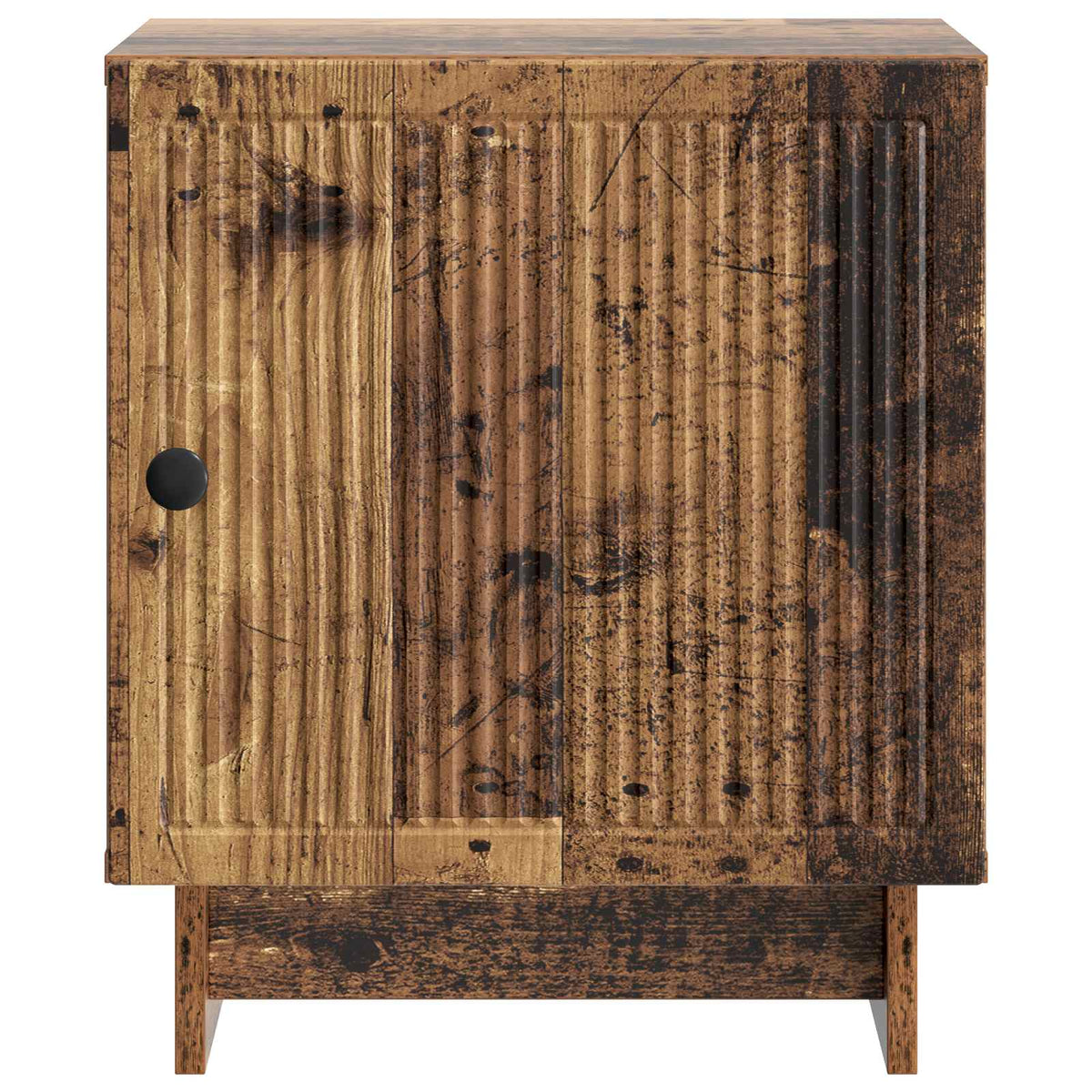 Nachttisch 2 stk. Altholz 43 x 34,5 x 50 cm Holzwerkstoff