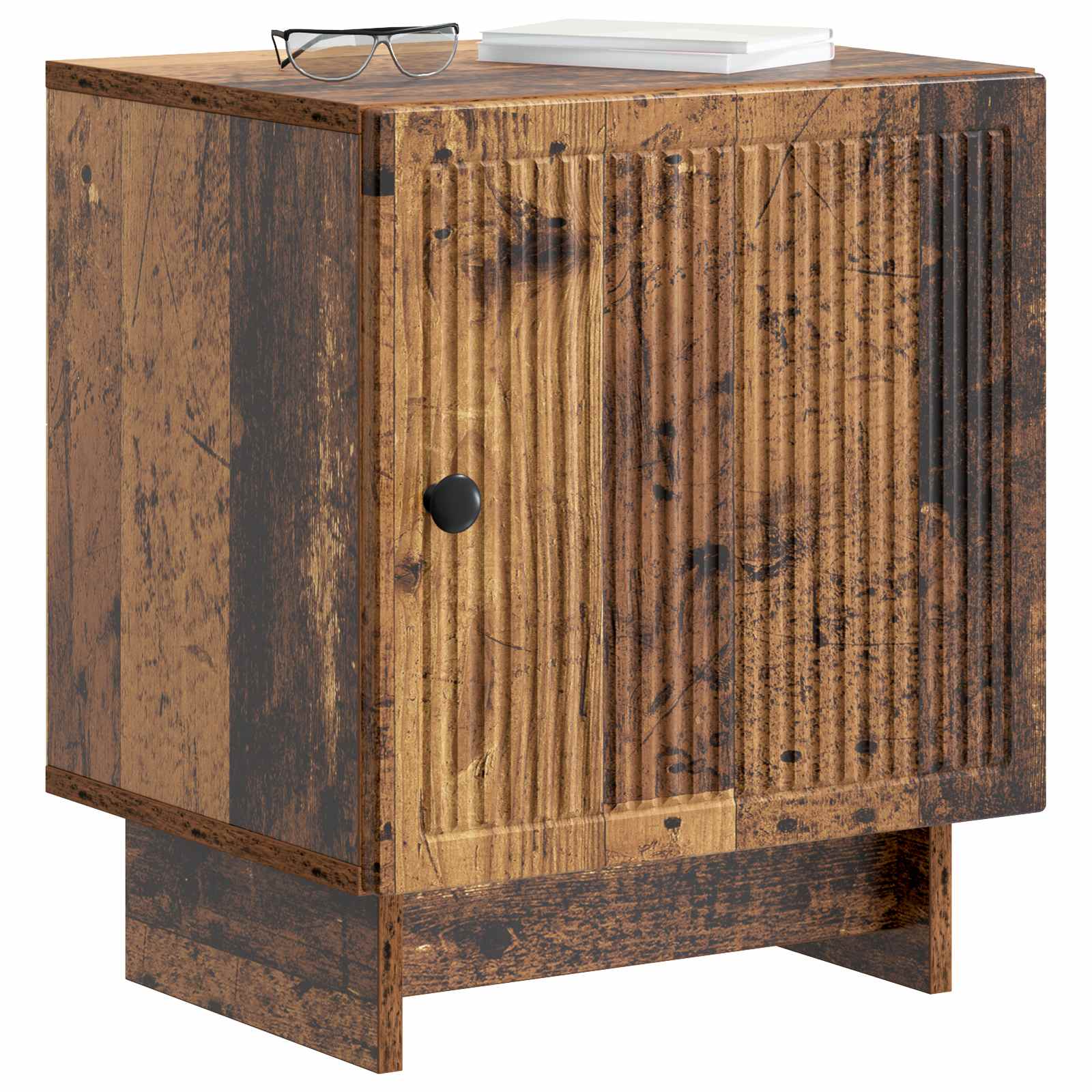 Nachttisch 2 stk. Altholz 43 x 34,5 x 50 cm Holzwerkstoff