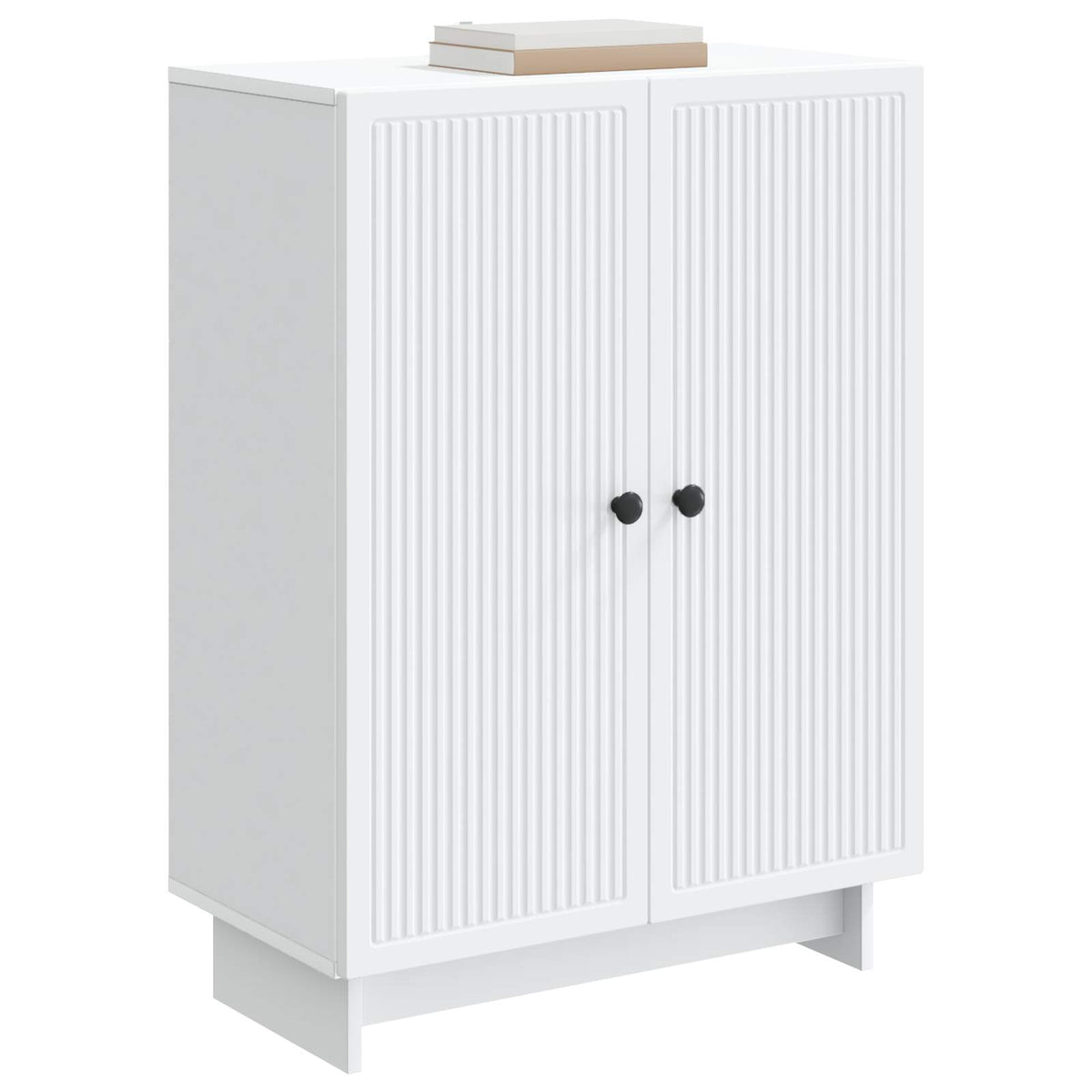 Sideboard Weiß 66 x 34,5 x 90 cm Holzwerkstoff