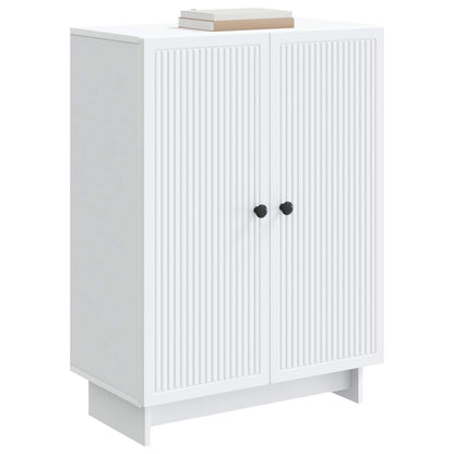 Sideboard Weiß 66 x 34,5 x 90 cm Holzwerkstoff