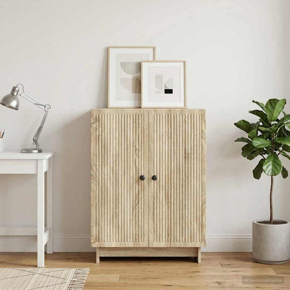 Sideboard Sonoma-Eiche 66 x 34,5 x 90 cm Holzwerkstoff