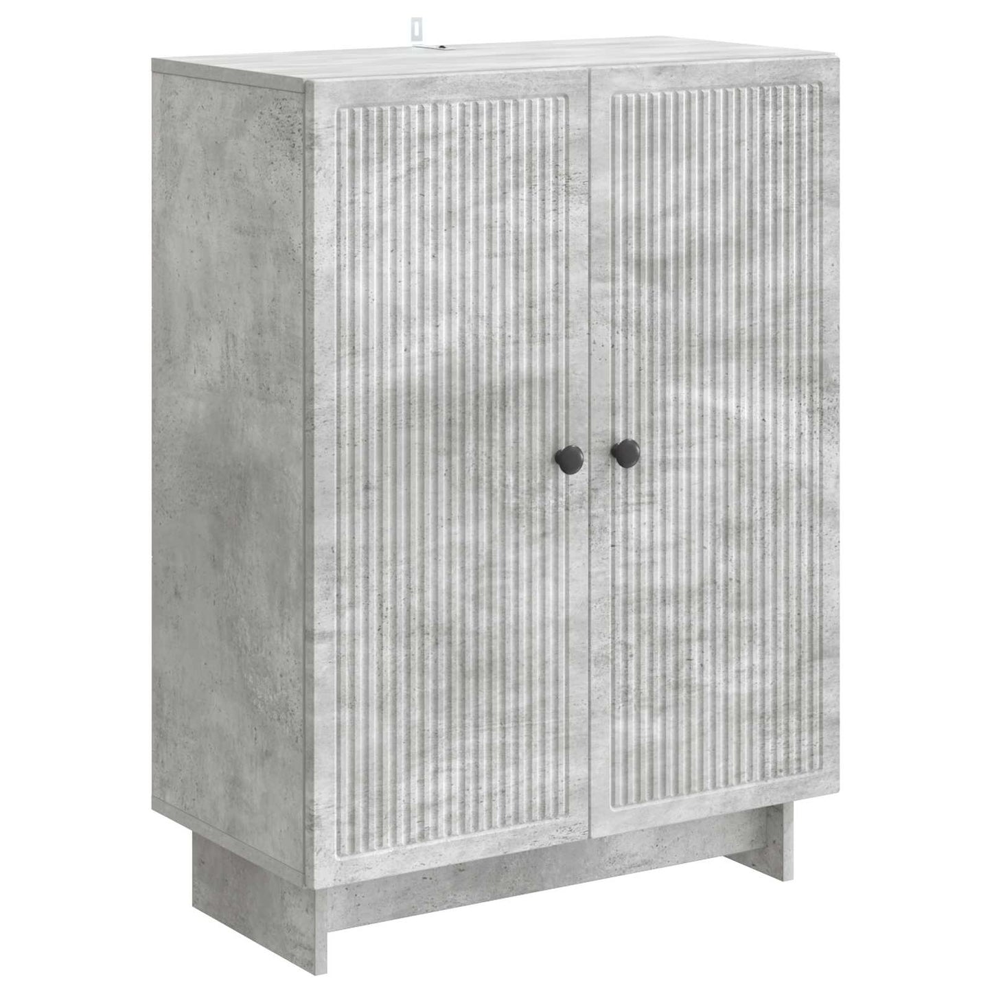 Sideboard Betongrau 66 x 34,5 x 90 cm Holzwerkstoff