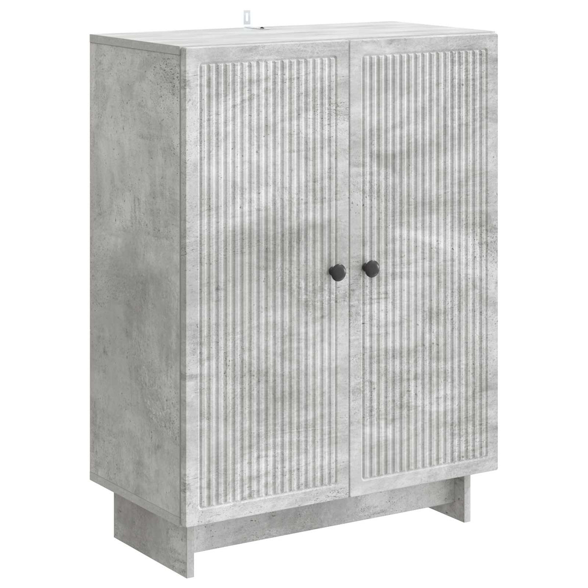 Sideboard Betongrau 66 x 34,5 x 90 cm Holzwerkstoff