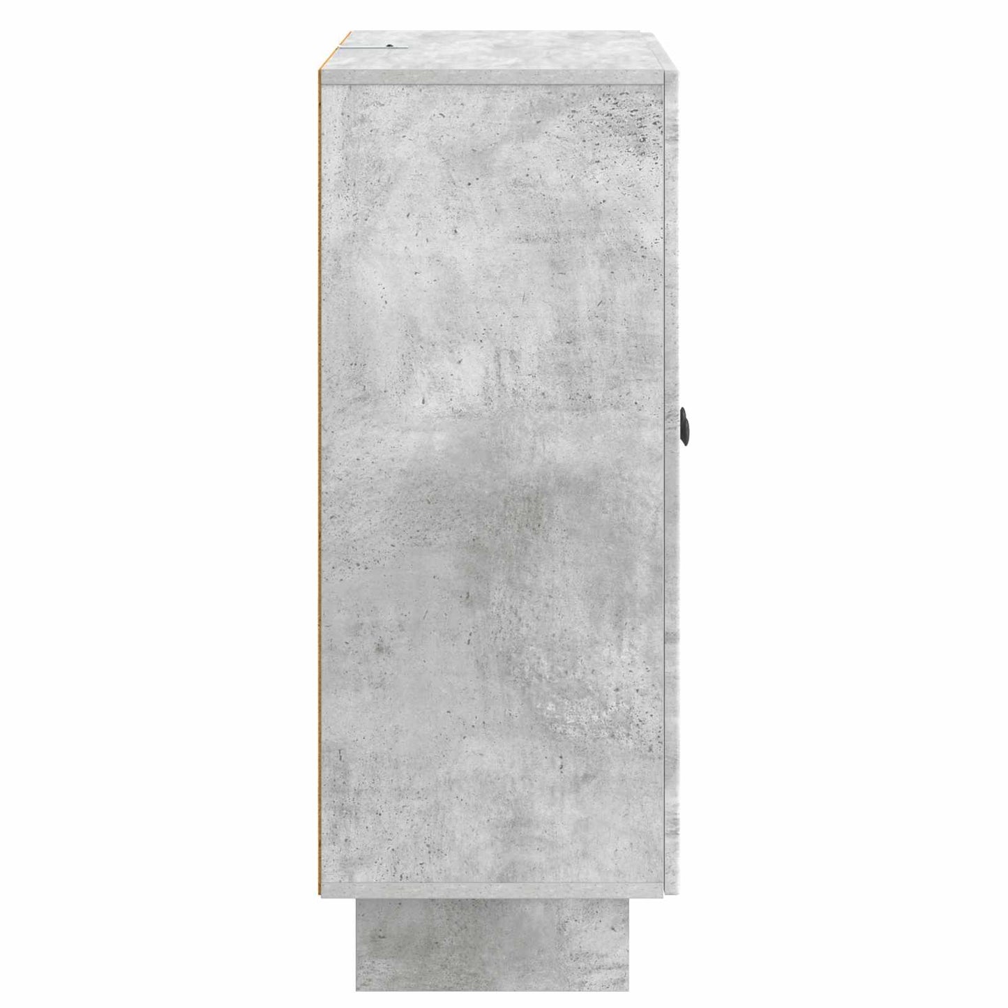 Sideboard Betongrau 66 x 34,5 x 90 cm Holzwerkstoff