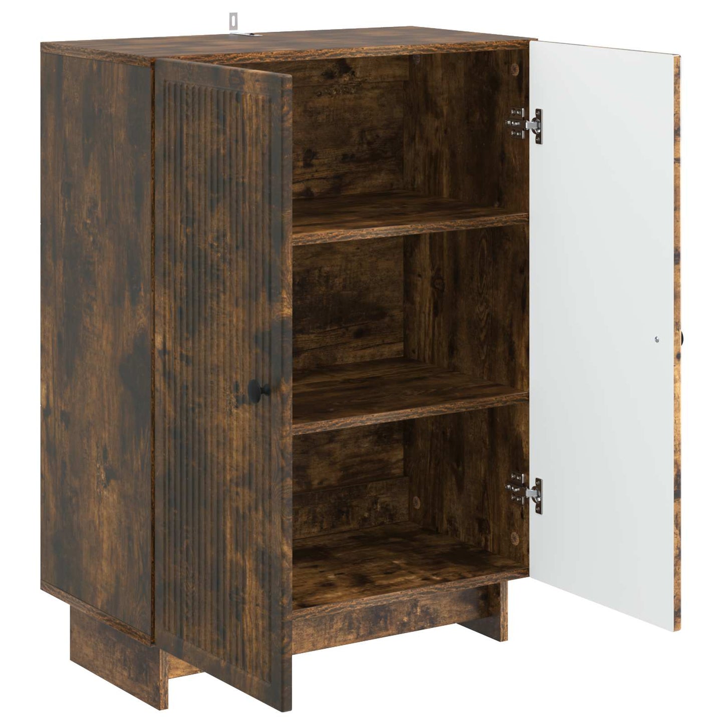 Sideboard Räuchereiche 66 x 34,5 x 90 cm Holzwerkstoff