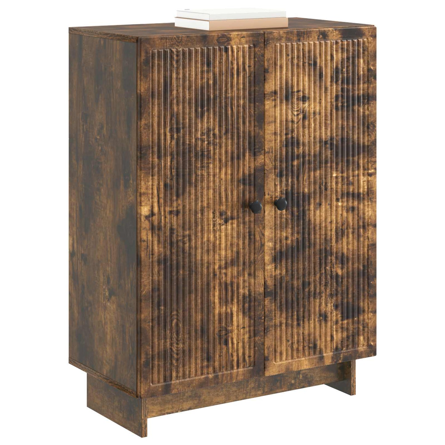 Sideboard Räuchereiche 66 x 34,5 x 90 cm Holzwerkstoff