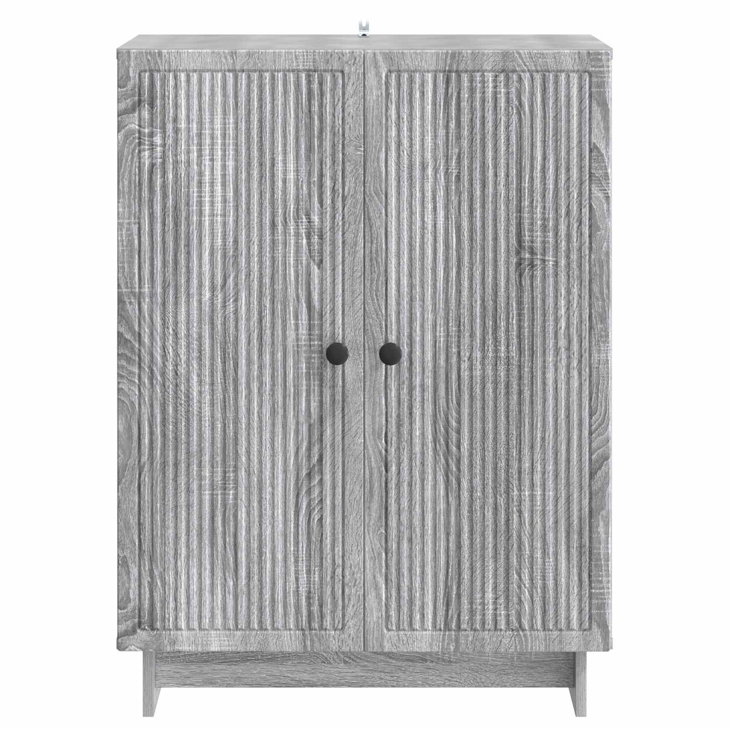 Sideboard Sonoma-Grau 66 x 34,5 x 90 cm Holzwerkstoff