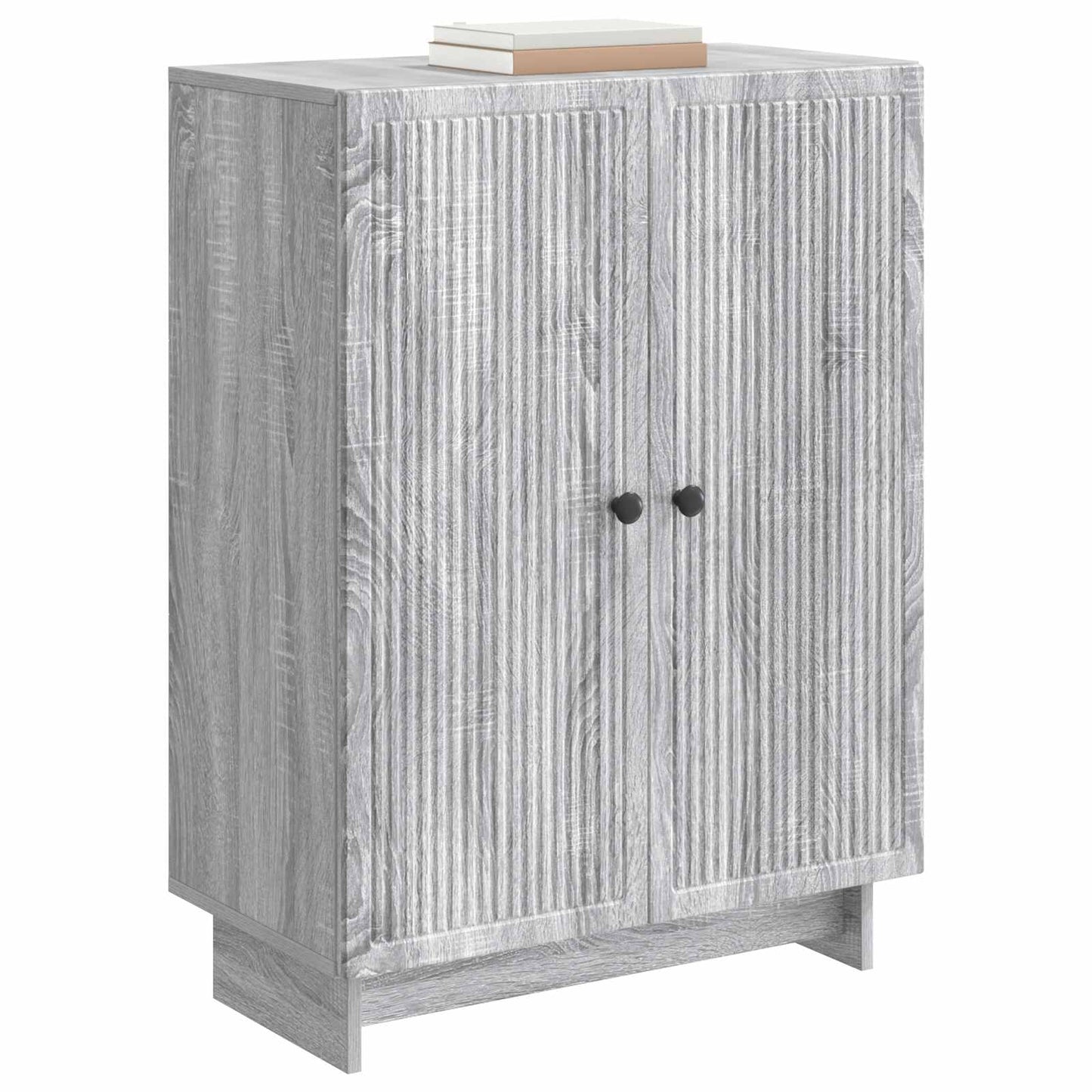 Sideboard Sonoma-Grau 66 x 34,5 x 90 cm Holzwerkstoff