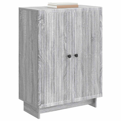Sideboard Sonoma-Grau 66 x 34,5 x 90 cm Holzwerkstoff