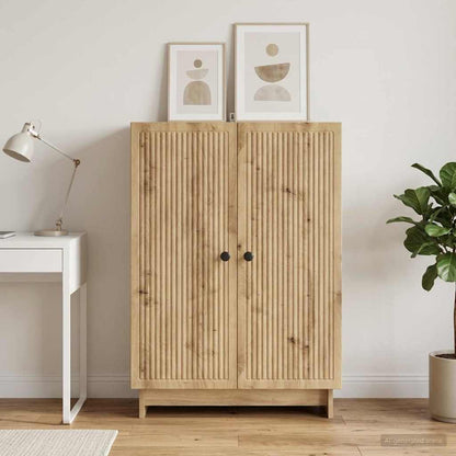 Sideboard Artisan-Eiche 66 x 34,5 x 90 cm Holzwerkstoff