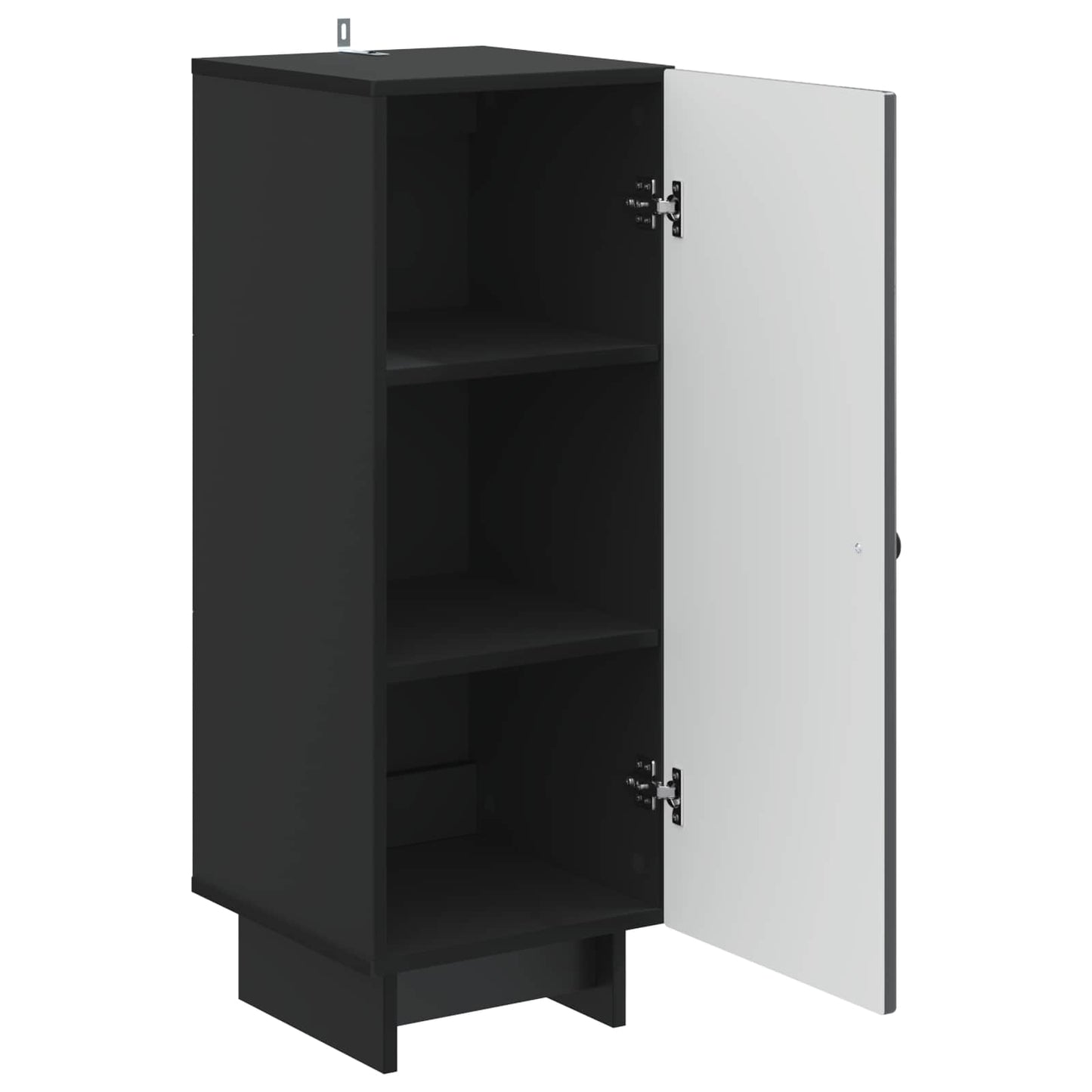 Sideboard Schwarz 33 x 34,5 x 90 cm Holzwerkstoff