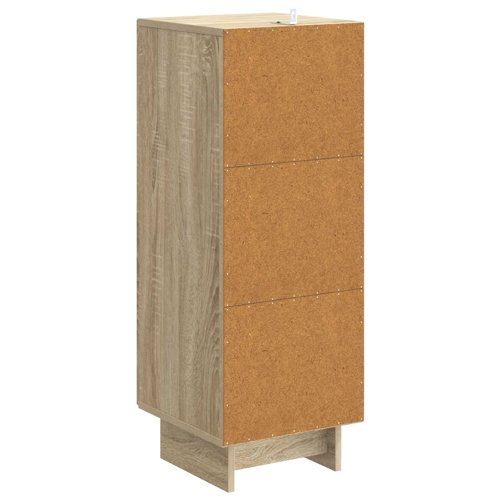 Sideboard Sonoma-Eiche 33 x 34,5 x 90 cm Holzwerkstoff