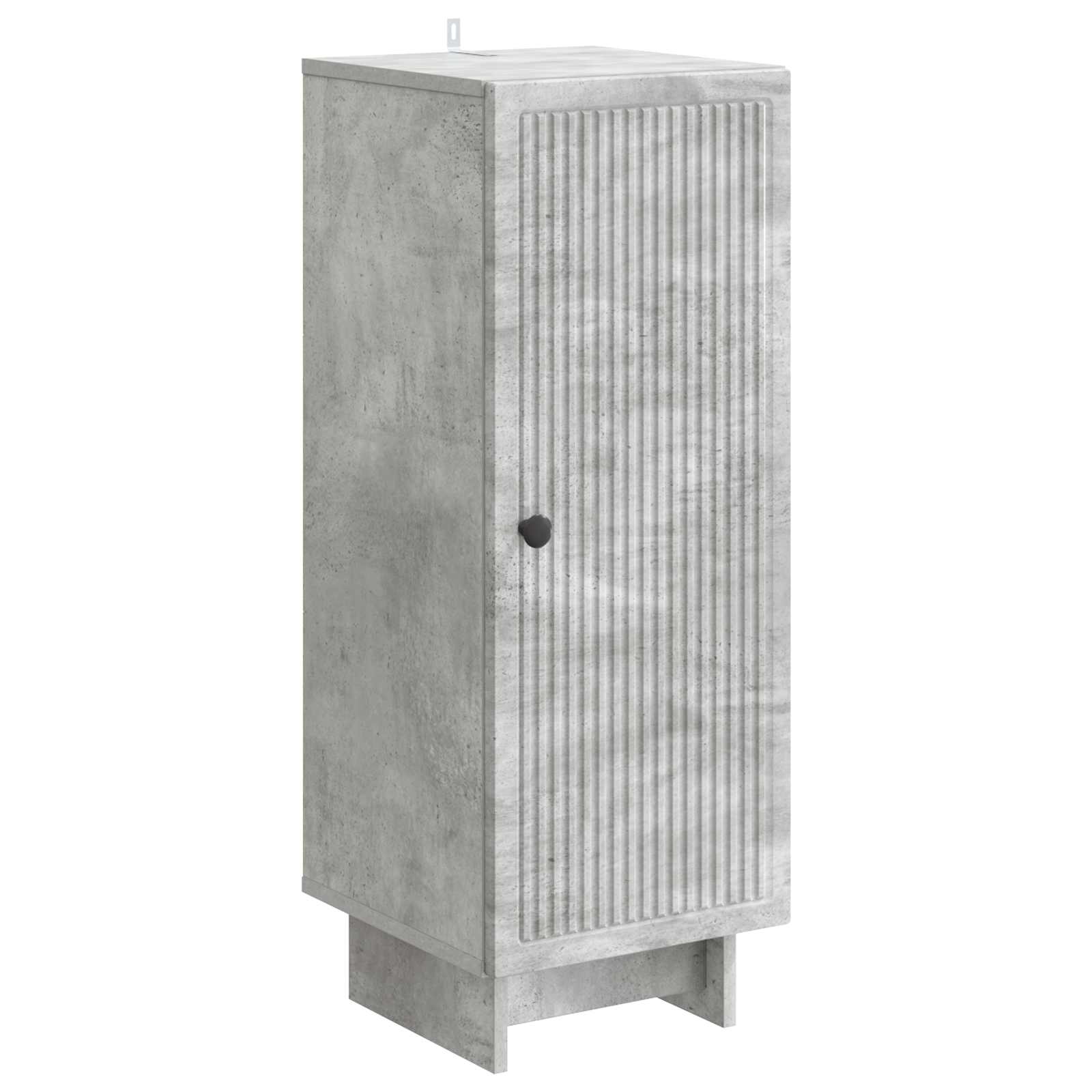 Sideboard Betongrau 33 x 34,5 x 90 cm Holzwerkstoff
