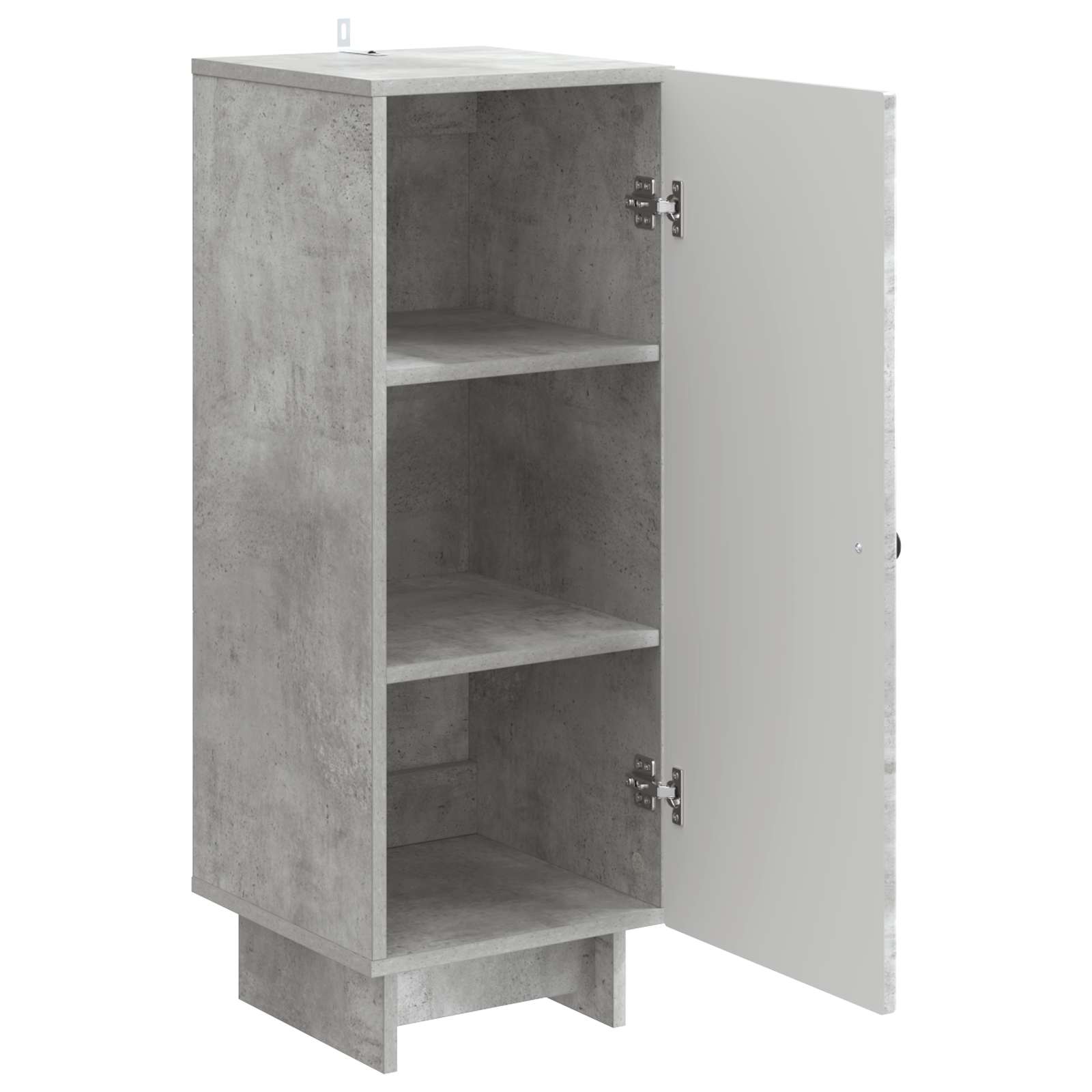 Sideboard Betongrau 33 x 34,5 x 90 cm Holzwerkstoff