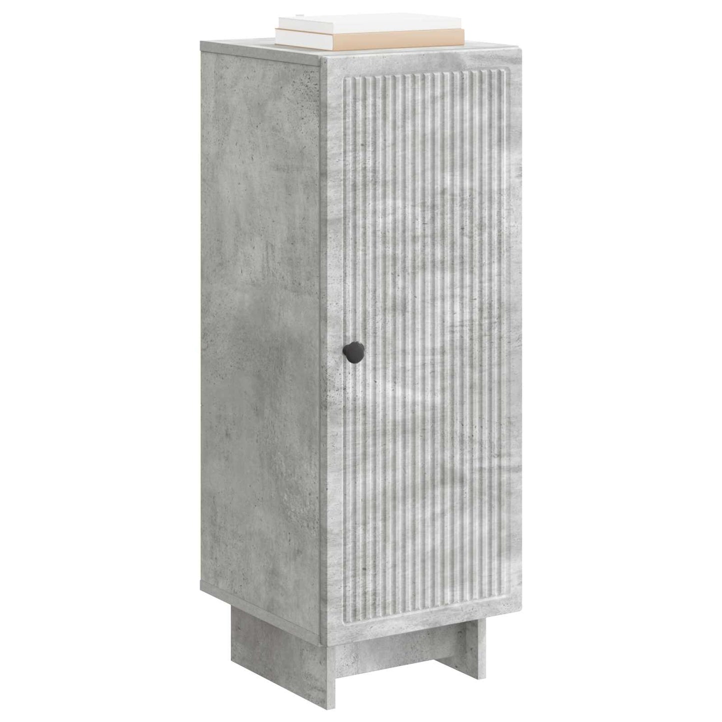 Sideboard Betongrau 33 x 34,5 x 90 cm Holzwerkstoff