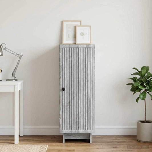 Sideboard Grau Sonoma 33 x 34,5 x 90 cm Holzwerkstoff