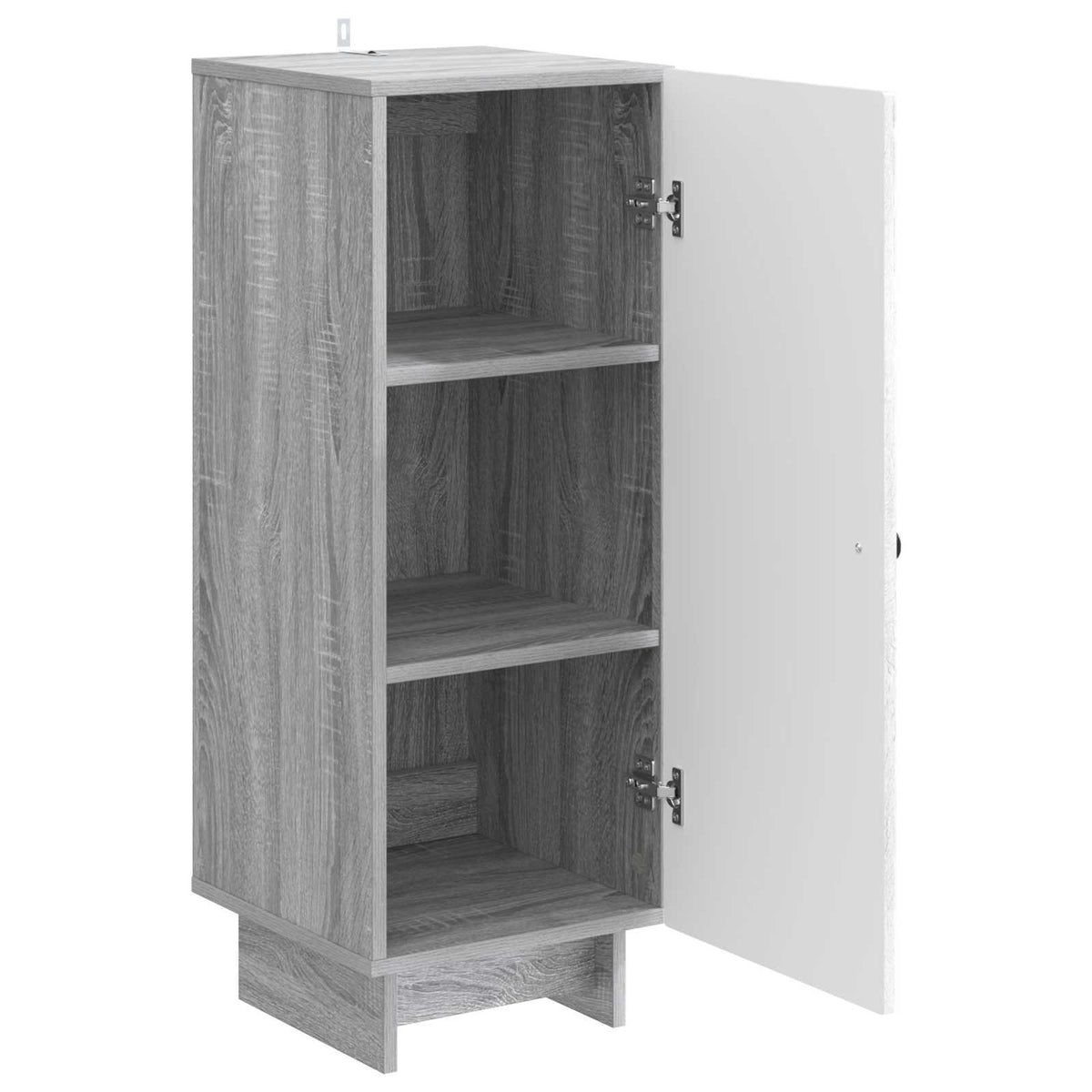 Sideboard Grau Sonoma 33 x 34,5 x 90 cm Holzwerkstoff