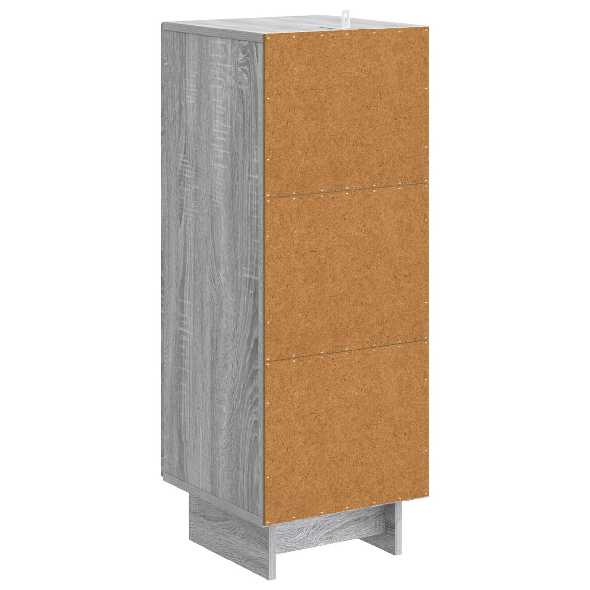 Sideboard Grau Sonoma 33 x 34,5 x 90 cm Holzwerkstoff