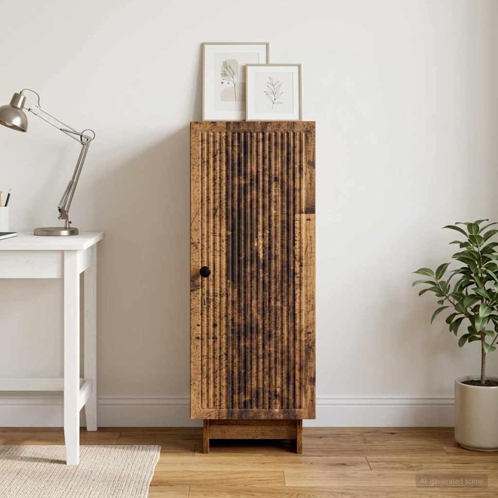Sideboard Altholz 33 x 34,5 x 90 cm Holzwerkstoff