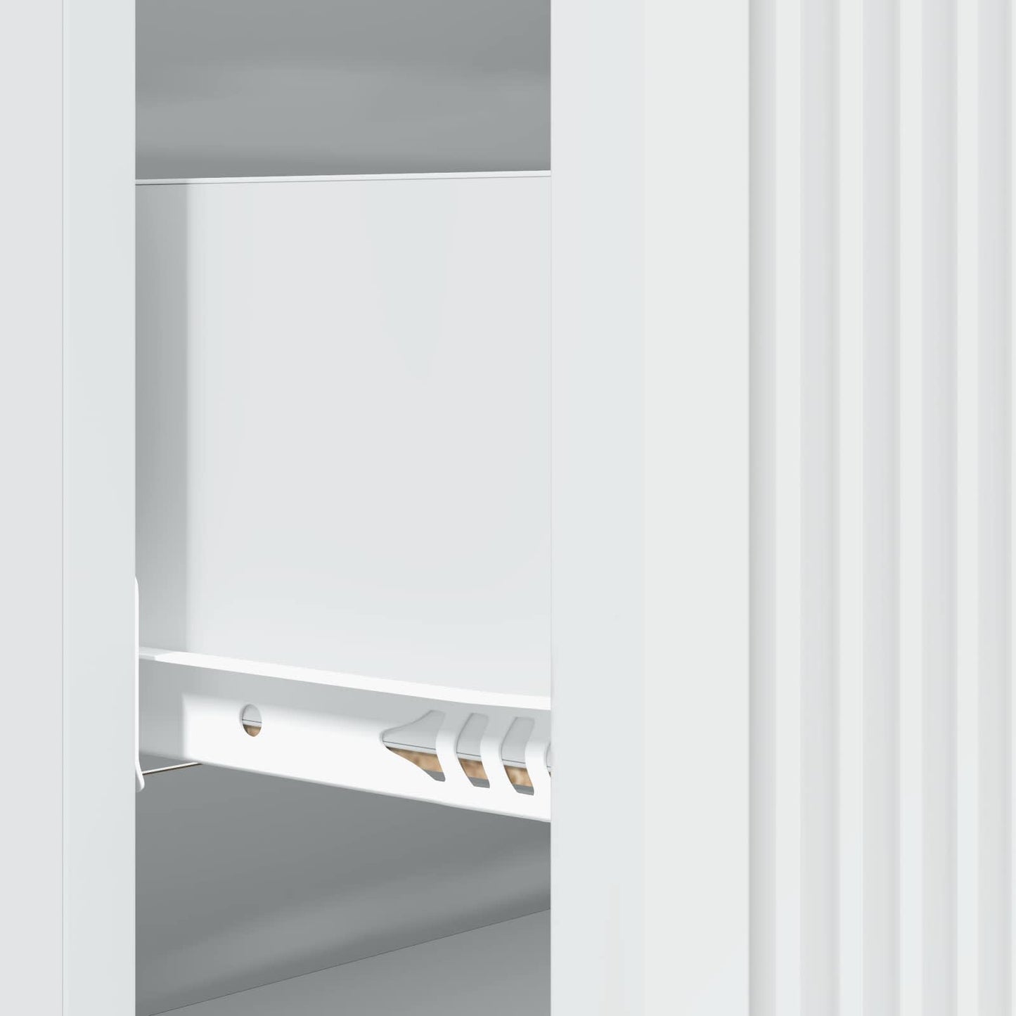 Schubladenschrank Weiß 66 x 34,5 x 90 cm Holzwerkstoff
