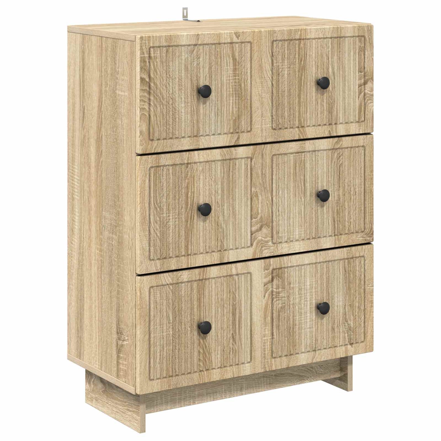 Schubladenschrank 66 x 34,5 x 90 cm Holzwerkstoff Sonoma-Eiche