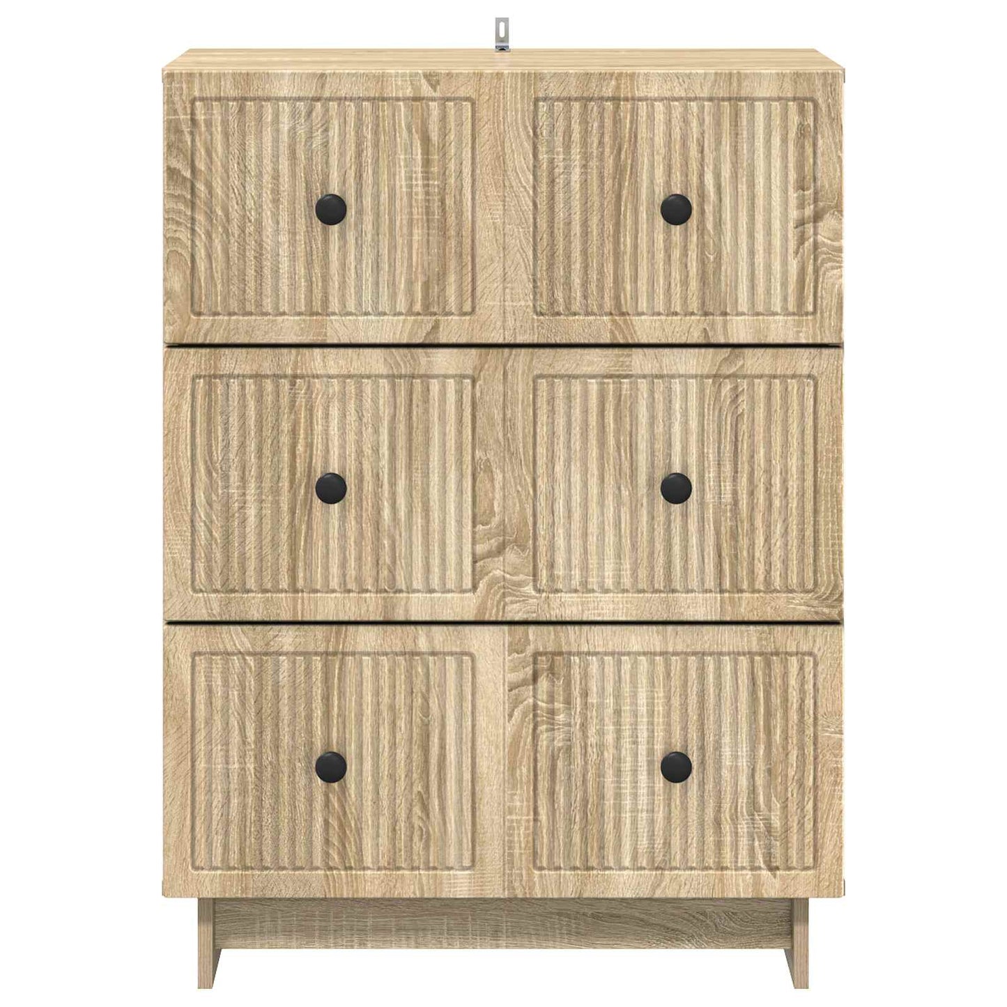 Schubladenschrank 66 x 34,5 x 90 cm Holzwerkstoff Sonoma-Eiche