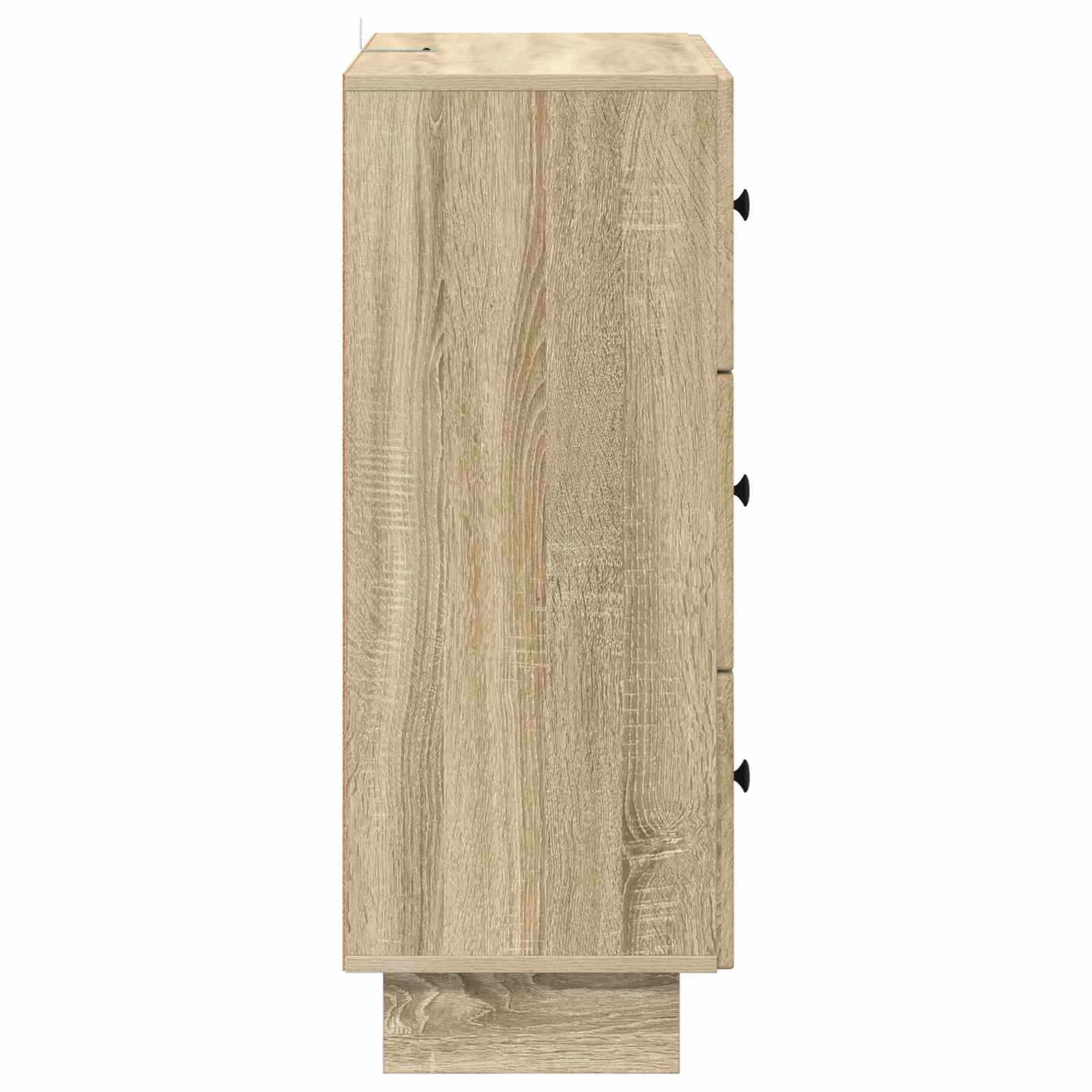 Schubladenschrank 66 x 34,5 x 90 cm Holzwerkstoff Sonoma-Eiche