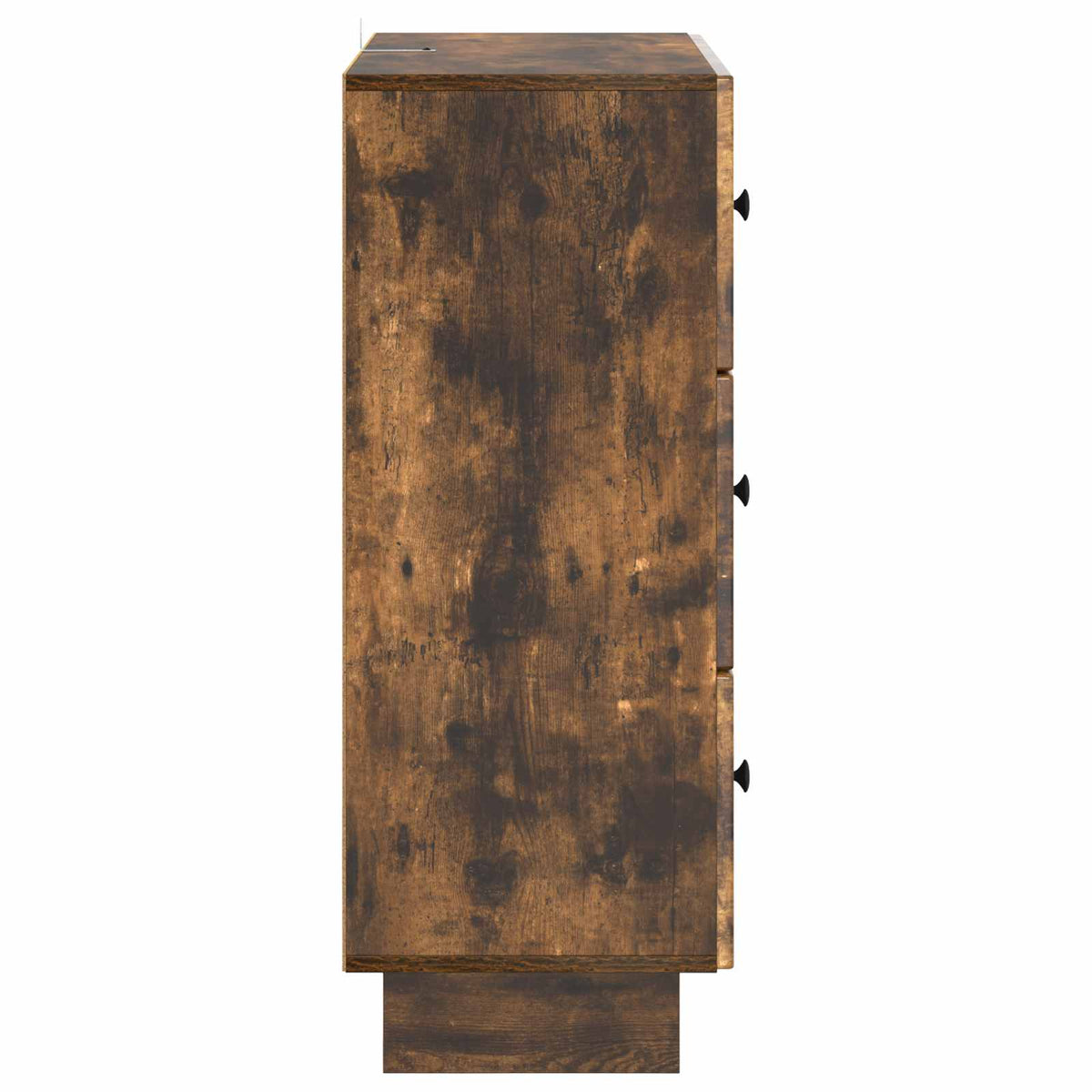 Schubladenschrank 66 x 34,5 x 90 cm Holzwerkstoff Räuchereiche