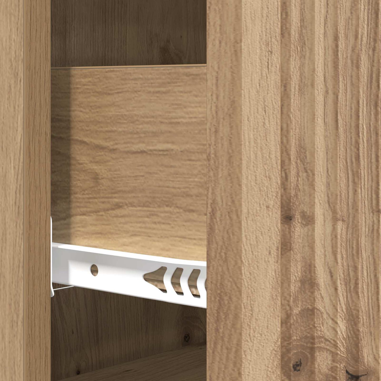 Schubladenschrank 66 x 34,5 x 90 cm Holzwerkstoff Artisan-Eiche