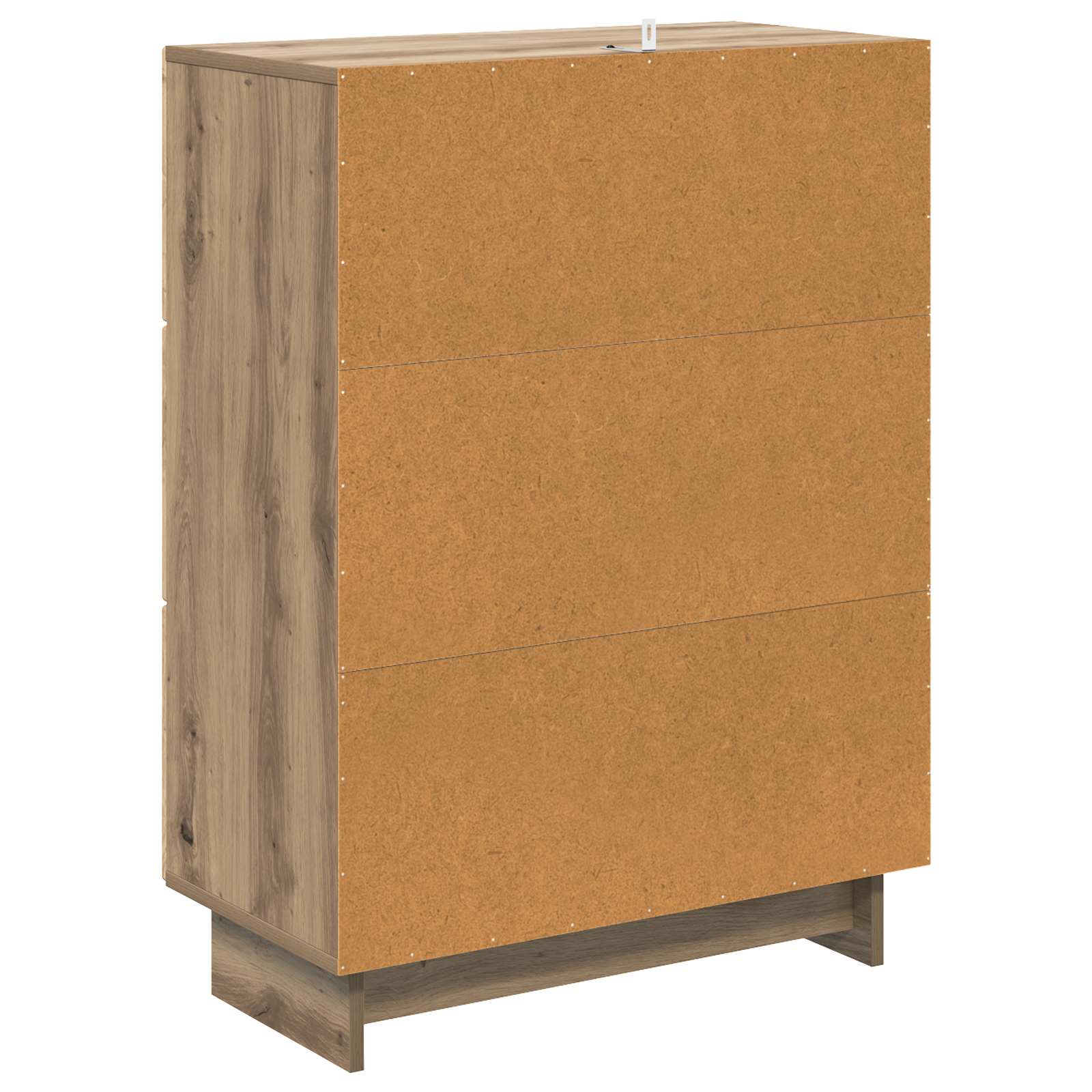 Schubladenschrank 66 x 34,5 x 90 cm Holzwerkstoff Artisan-Eiche