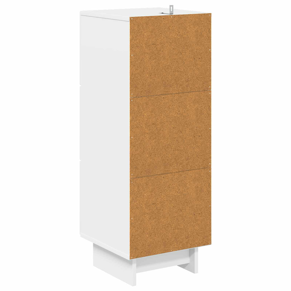 Schubladenschrank Weiß 33 x 34,5 x 90 cm Holzwerkstoff