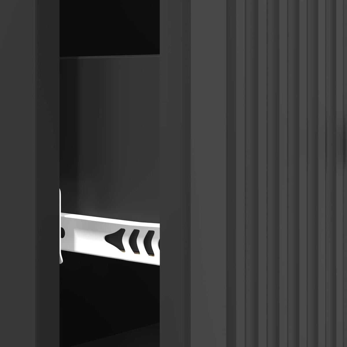 Schubladenschrank Schwarz 33 x 34,5 x 90 cm Holzwerkstoff