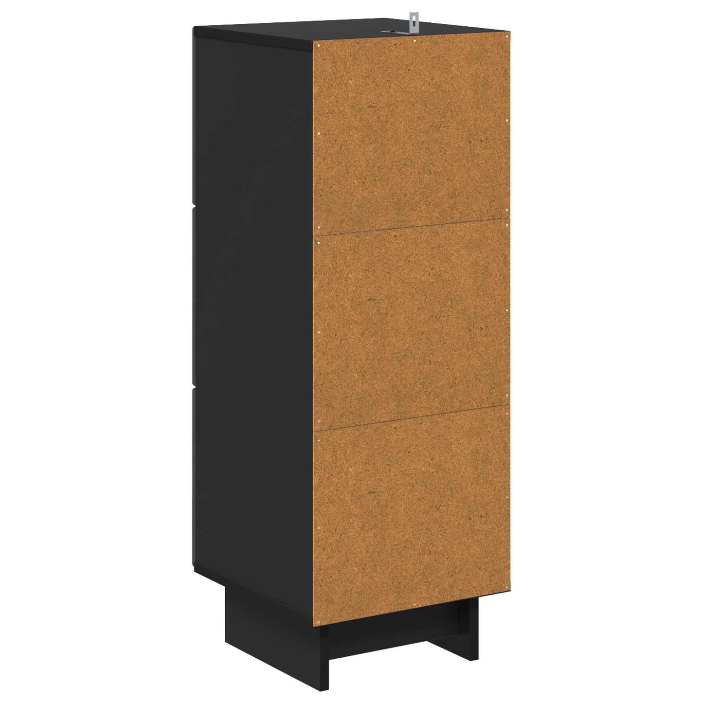 Schubladenschrank Schwarz 33 x 34,5 x 90 cm Holzwerkstoff