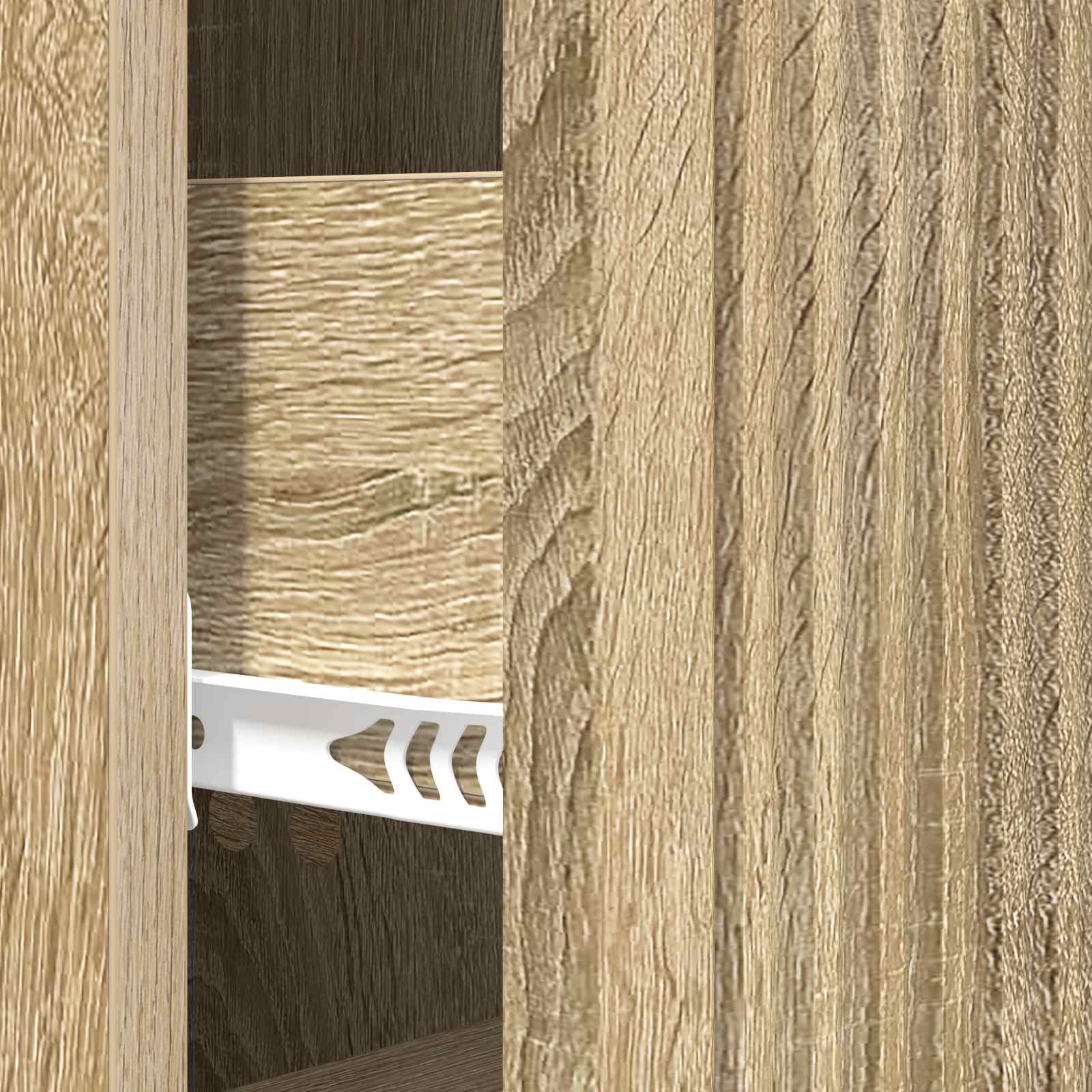 Schubladenschrank Sonoma-Eiche 33 x 34,5 x 90 cm Holzwerkstoff