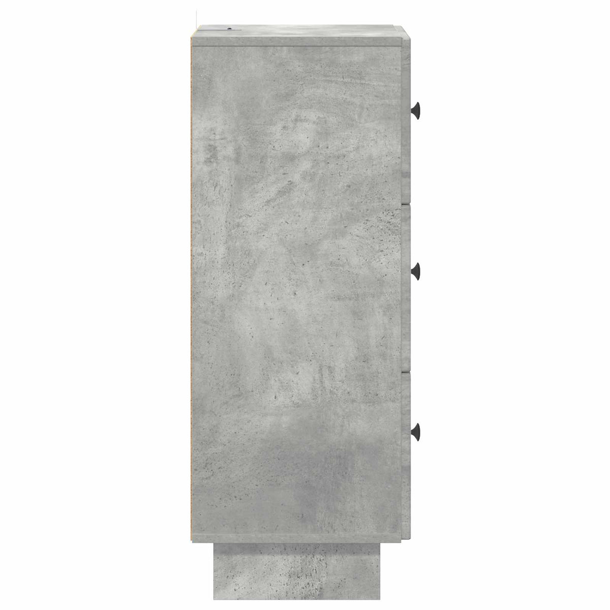 Schubladenschrank Betongrau 33 x 34,5 x 90 cm Holzwerkstoff