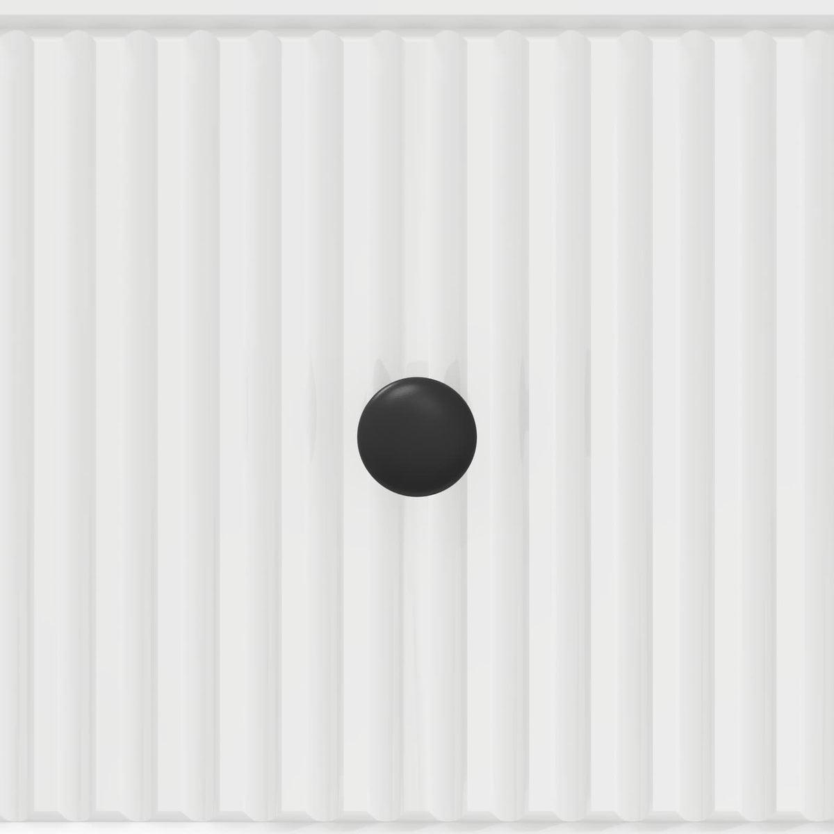 Schubladenschrank Hochglanz Weiß 33 x 34,5 x 90 cm