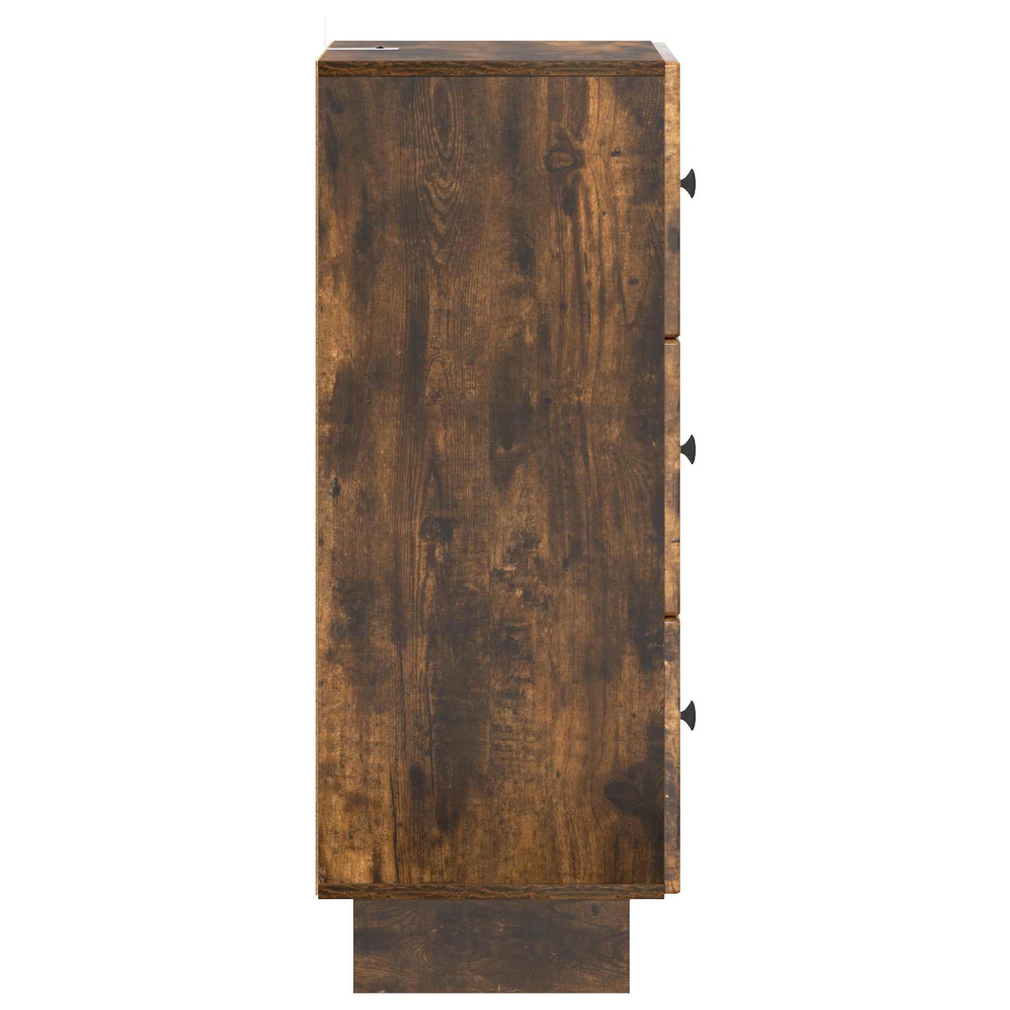 Schubladenschrank Geräucherte Eiche 33 x 34,5 x 90 cm