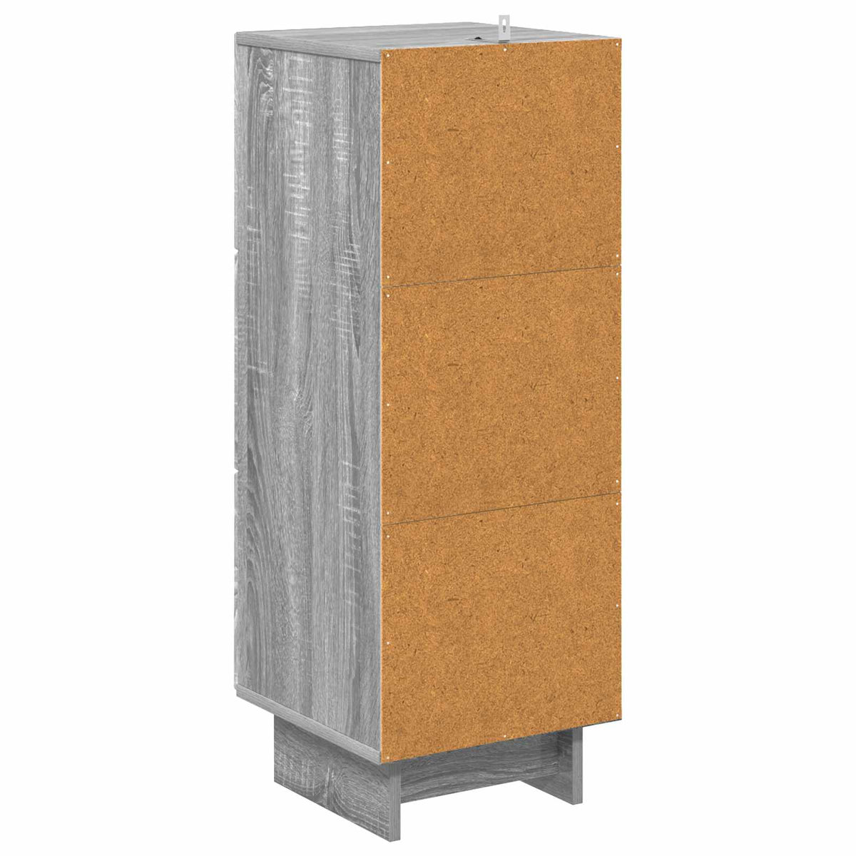 Schubladenschrank Graues Sonoma 33 x 34,5 x 90 cm Holzwerkstoff