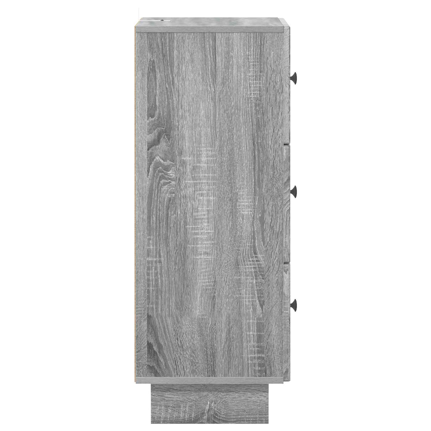 Schubladenschrank Graues Sonoma 33 x 34,5 x 90 cm Holzwerkstoff