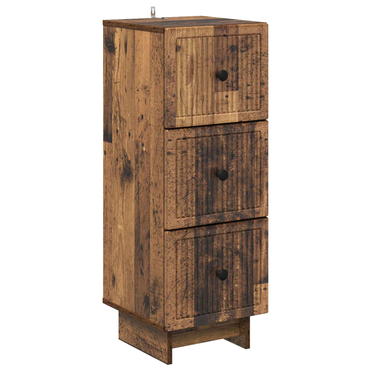 Schubladenschrank Altholz 33 x 34,5 x 90 cm Holzwerkstoff