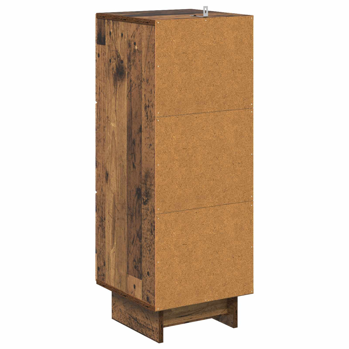 Schubladenschrank Altholz 33 x 34,5 x 90 cm Holzwerkstoff