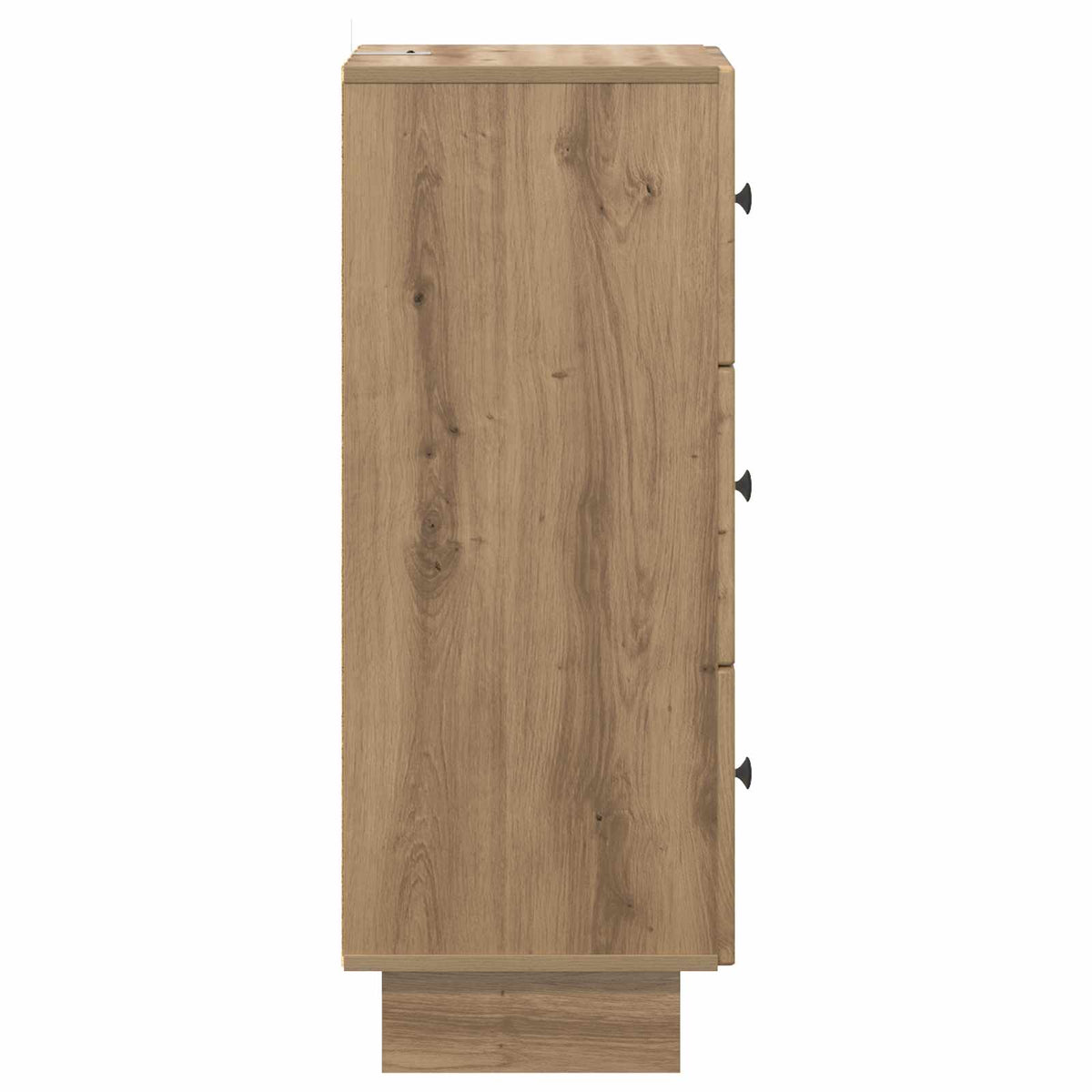 Schubladenschrank 33 x 34,5 x 90 cm Holzwerkstoff Artisan-Eiche