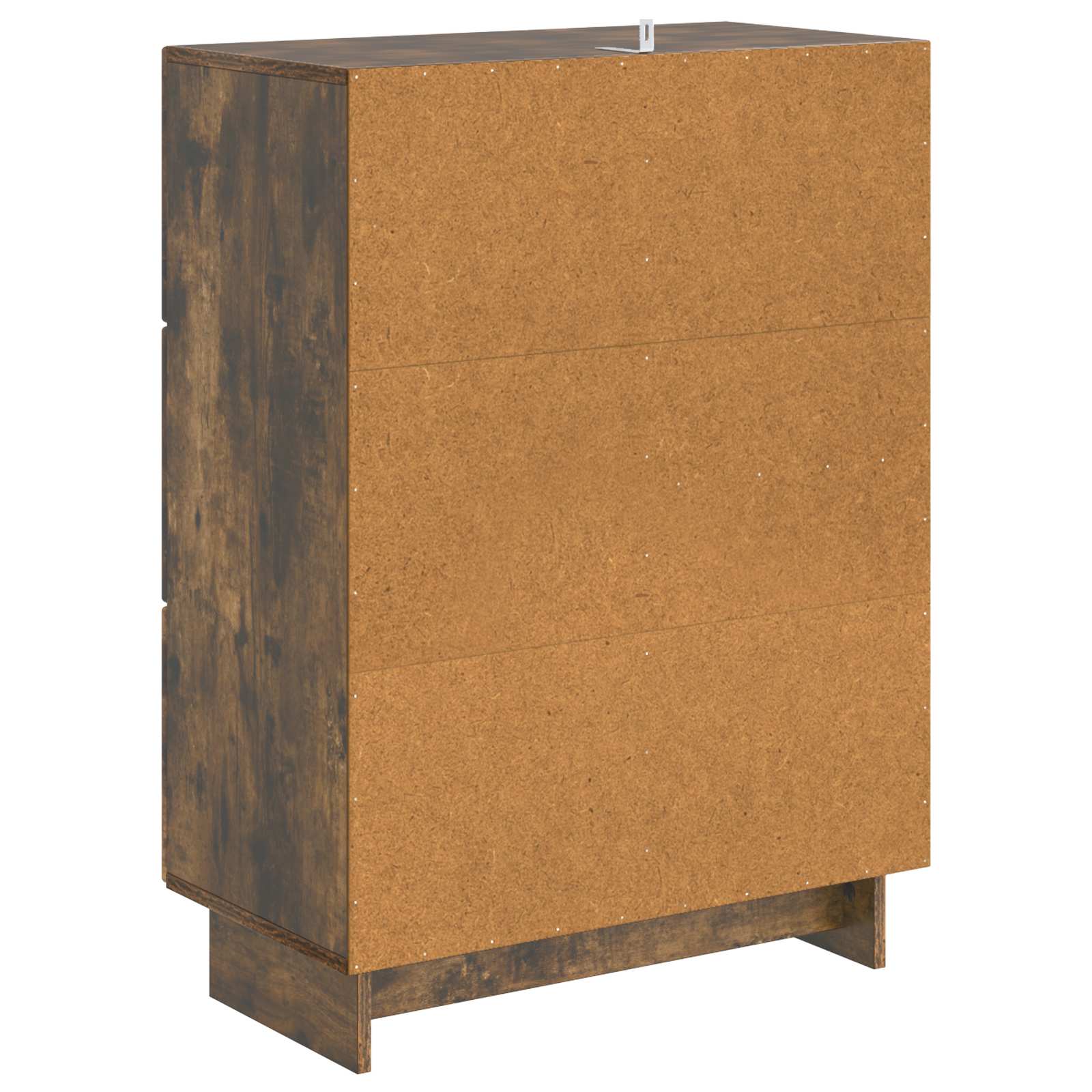 Sideboard Geräucherte Eiche 66 x 34,5 x 90 cm Holzwerkstoff