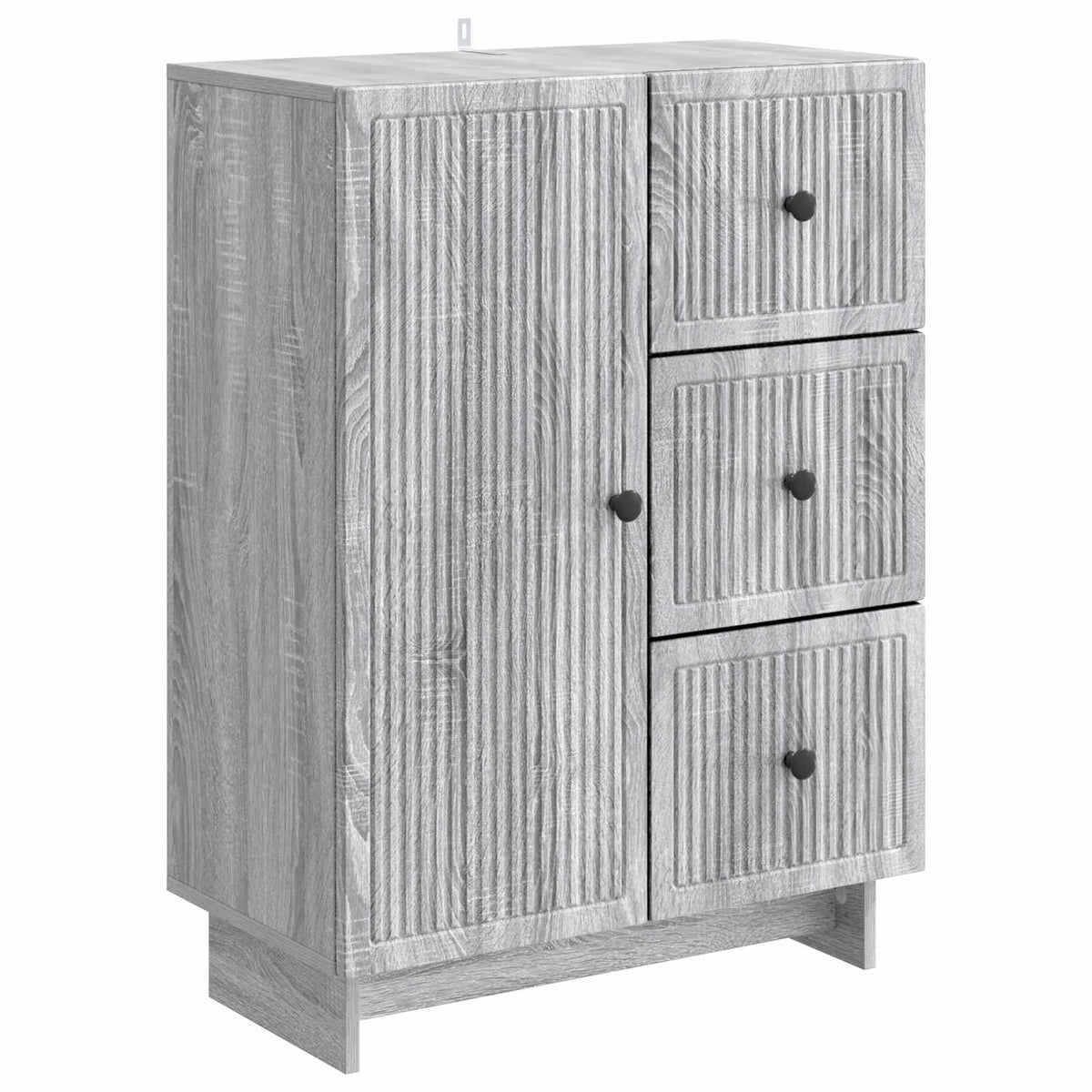 Sideboard Graues Sonoma 66 x 34,5 x 90 cm Holzwerkstoff